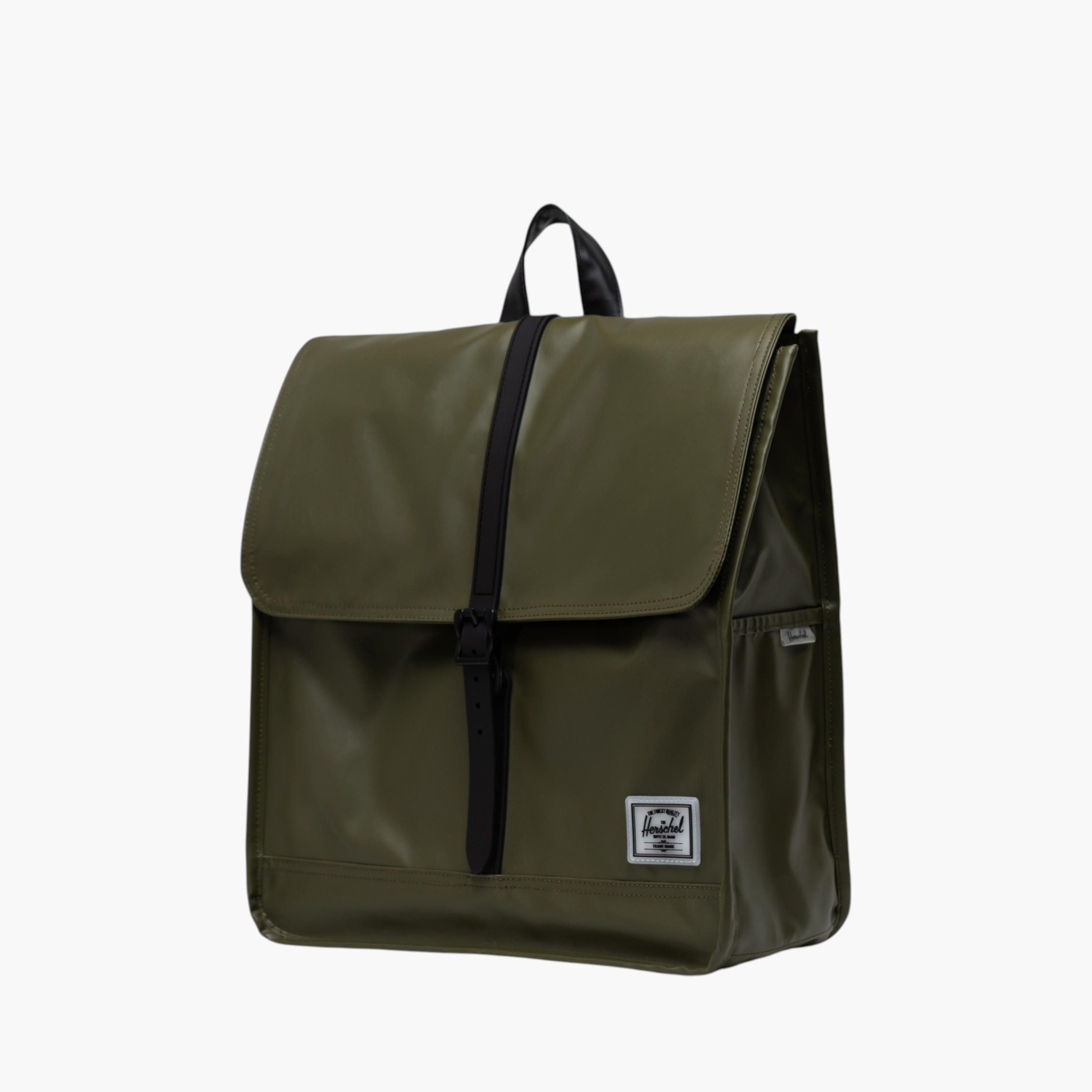 Herschel Supply Co Solid Backpack with Magnetic Button Closure and Shoulder Straps - 36x32x13 cms-school-bagsandbackpacks-backpacks-image-3