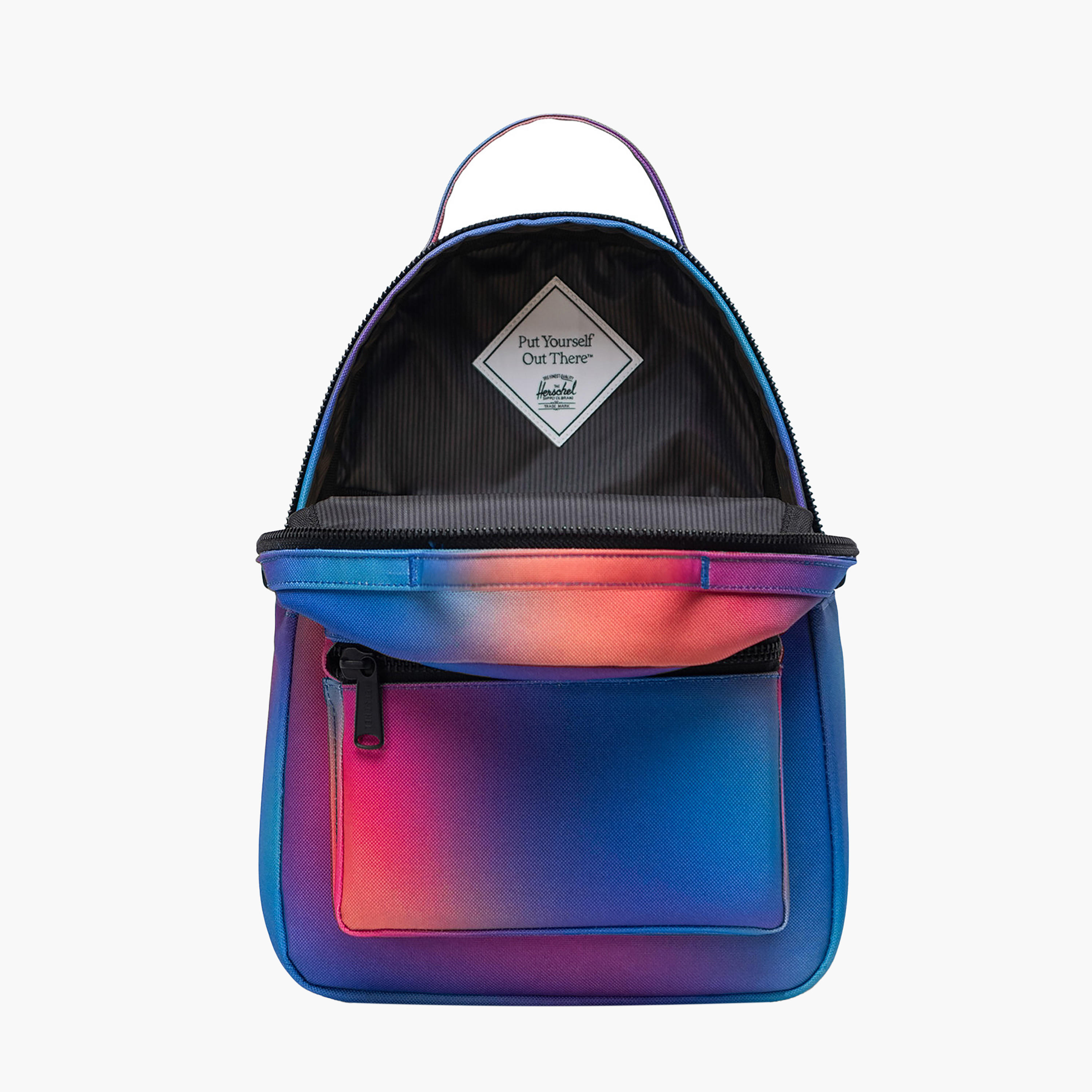 Herschel Supply Co Ombre Backpack with Adjustable Straps and Zip Closure - 31x22x11 cms-school-bagsandbackpacks-backpacks-image-2