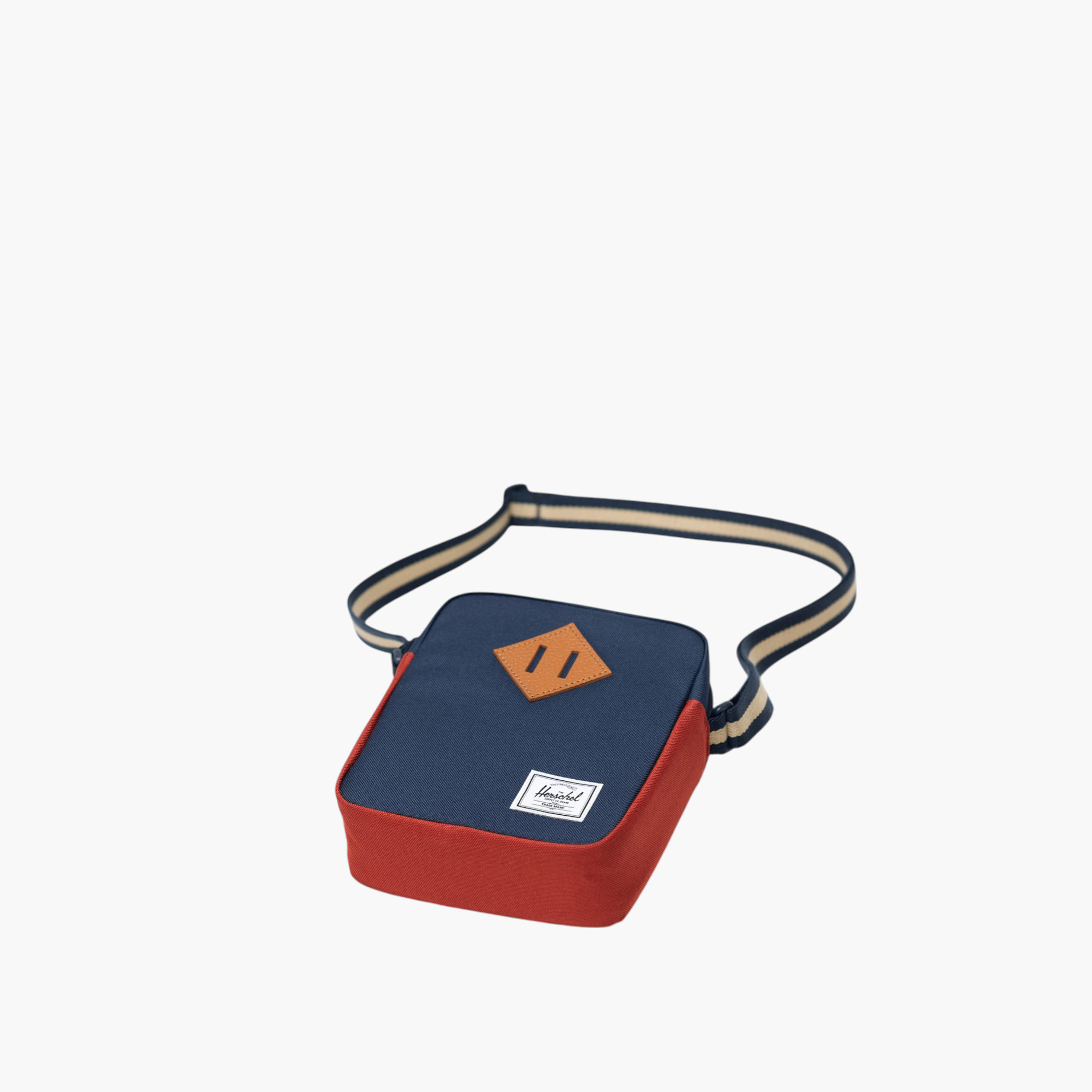 Herschel Supply Co Solid Crossbody Bag with Adjustable Strap and Zip Closure-men-bags-image-2