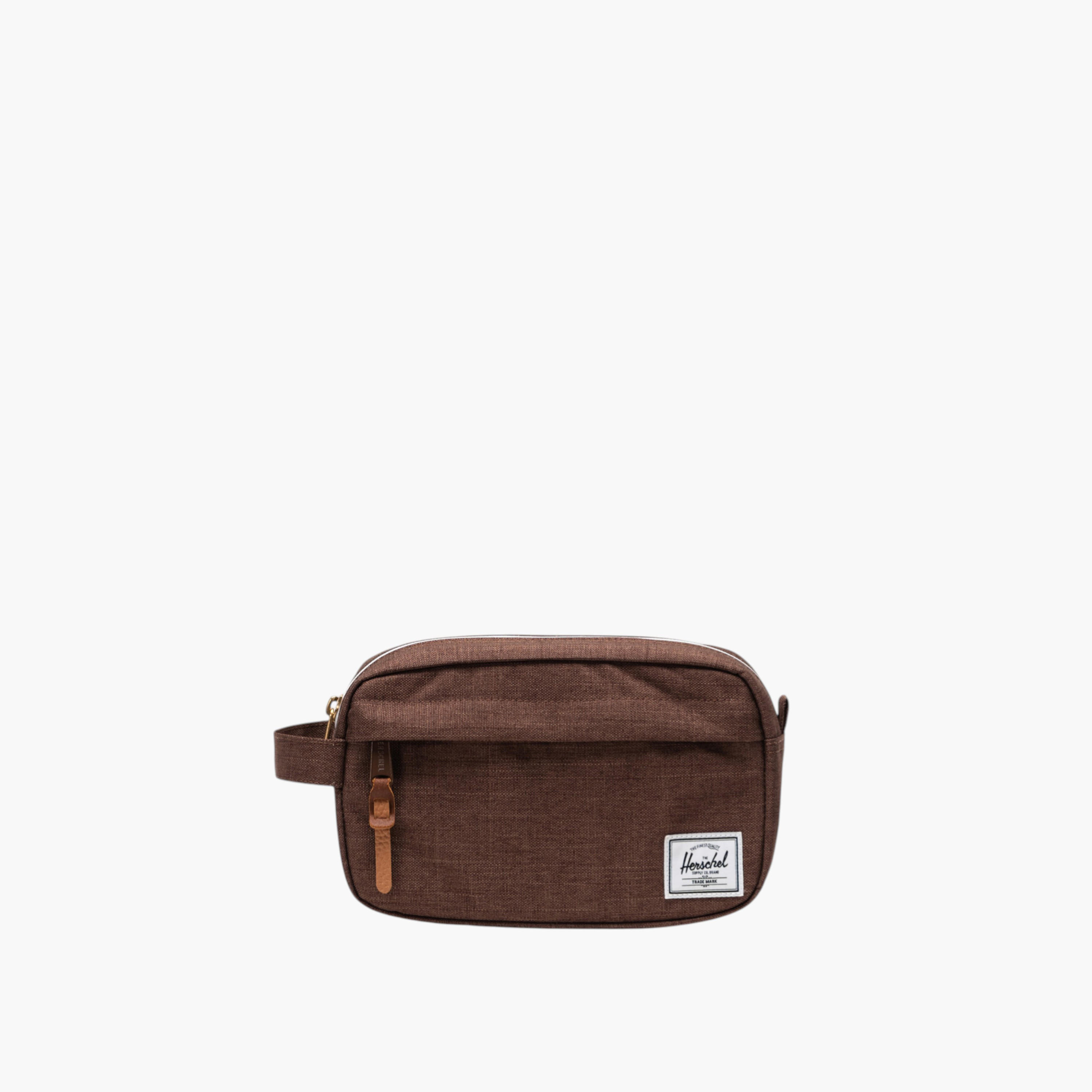 Herschel Supply Co Solid Travel Pouch with Zip Closure-women-watchesandjewellery-jewellery-storage-image-1