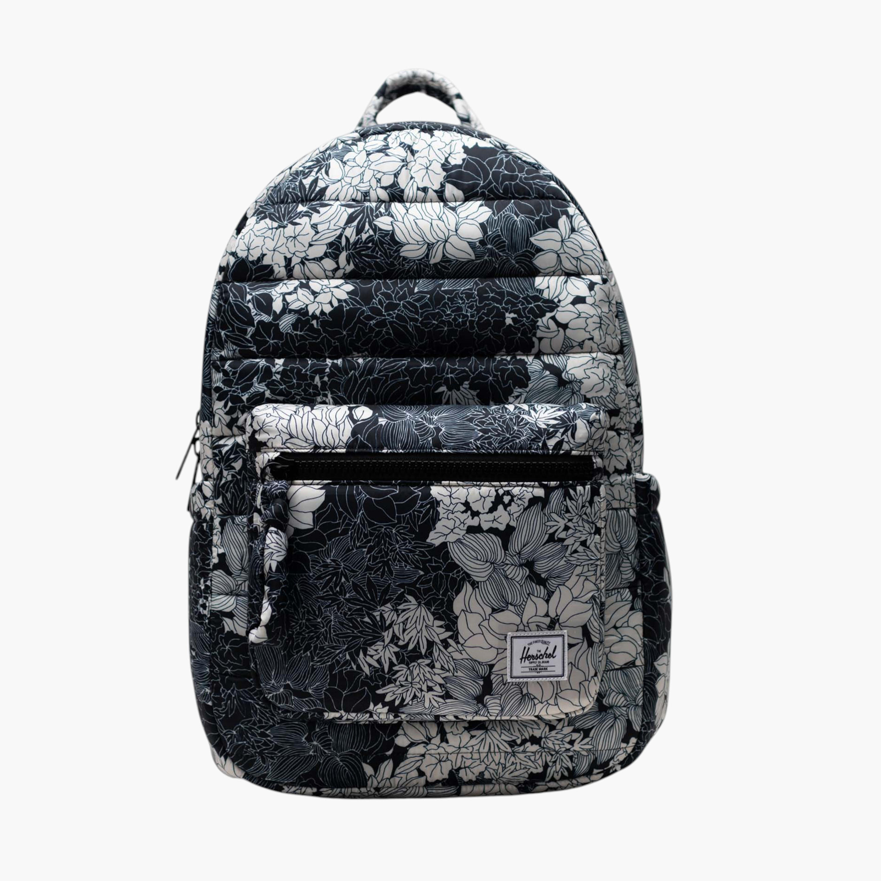 Herschel Supply Co Floral Print Backpack with Zip Closure and Shoulder Straps - 44x29x15 cms-school-bagsandbackpacks-backpacks-image-1