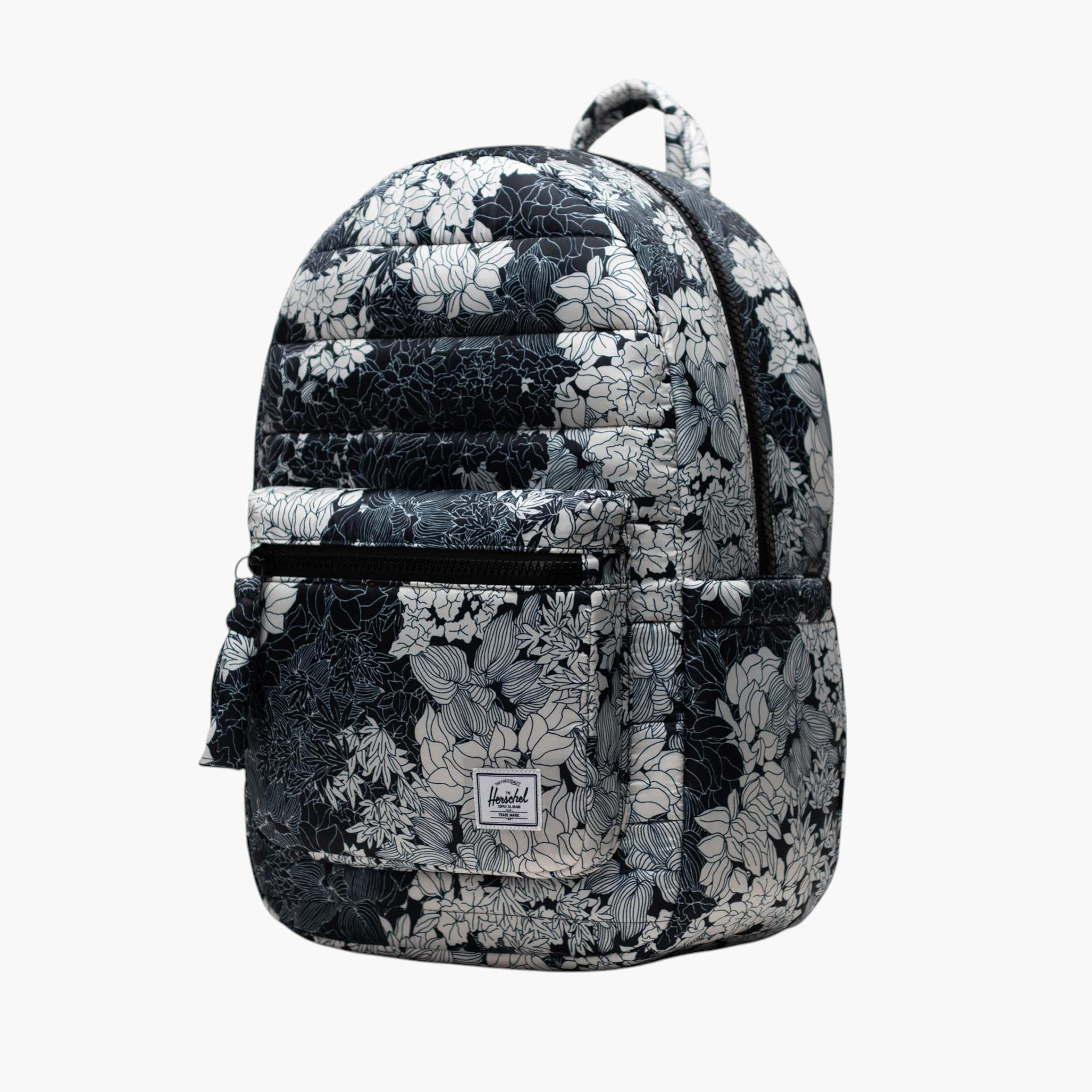 Herschel Supply Co Floral Print Backpack with Zip Closure and Shoulder Straps - 44x29x15 cms-school-bagsandbackpacks-backpacks-image-3