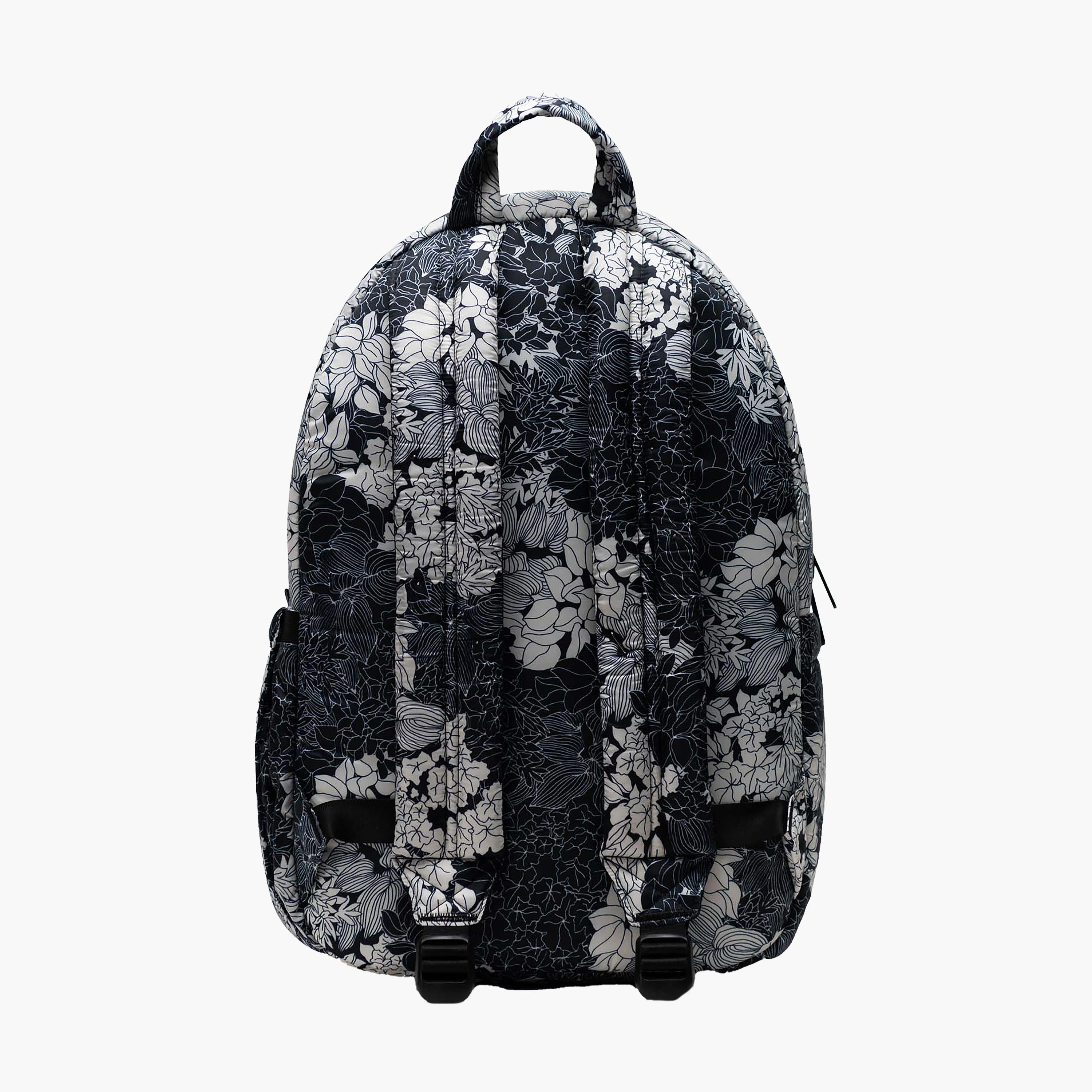 Herschel Supply Co Floral Print Backpack with Zip Closure and Shoulder Straps - 44x29x15 cms-school-bagsandbackpacks-backpacks-image-4