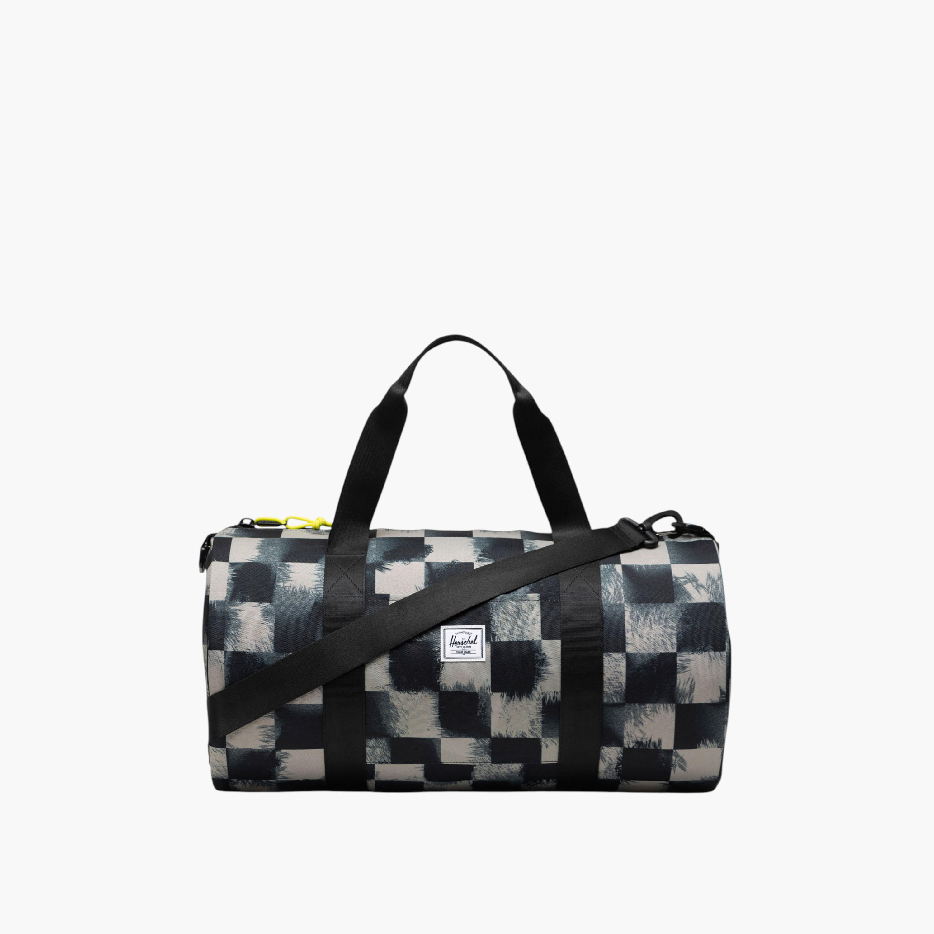 Herschel Supply Co Checked Duffle Bag with Detachable Strap-travel-luggagesandbags-dufflebags-image-1
