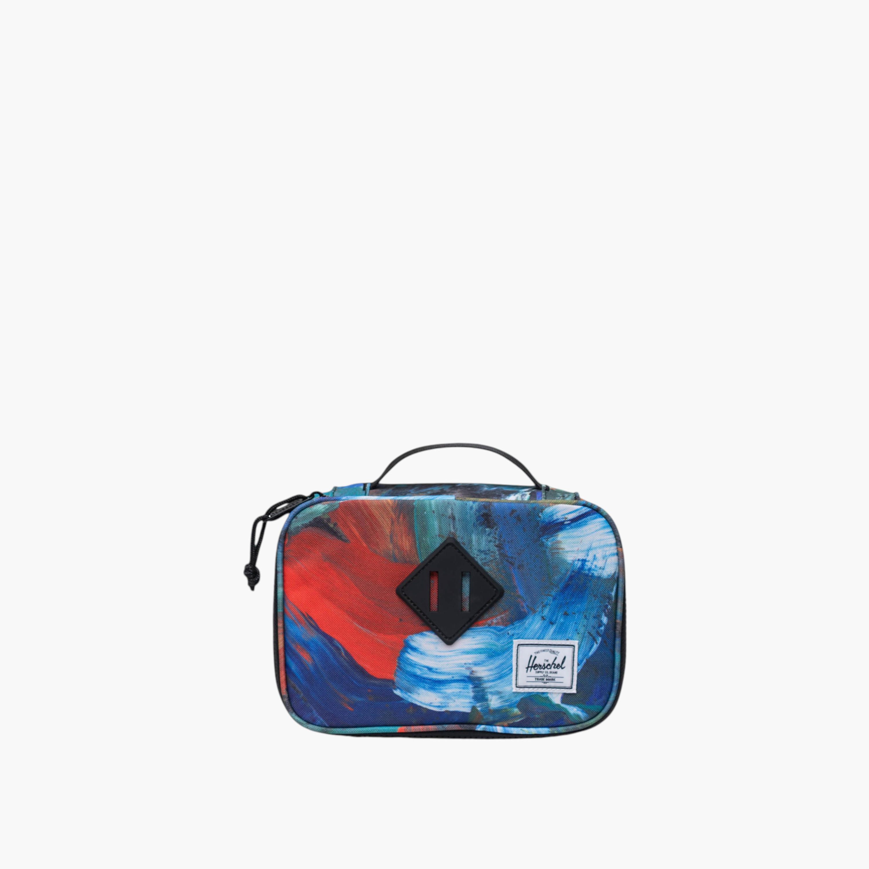 Herschel Supply Co Printed Organiser Case with Zip Closure - 14x21x5 cms-women-watchesandjewellery-jewellery-storage-image-1