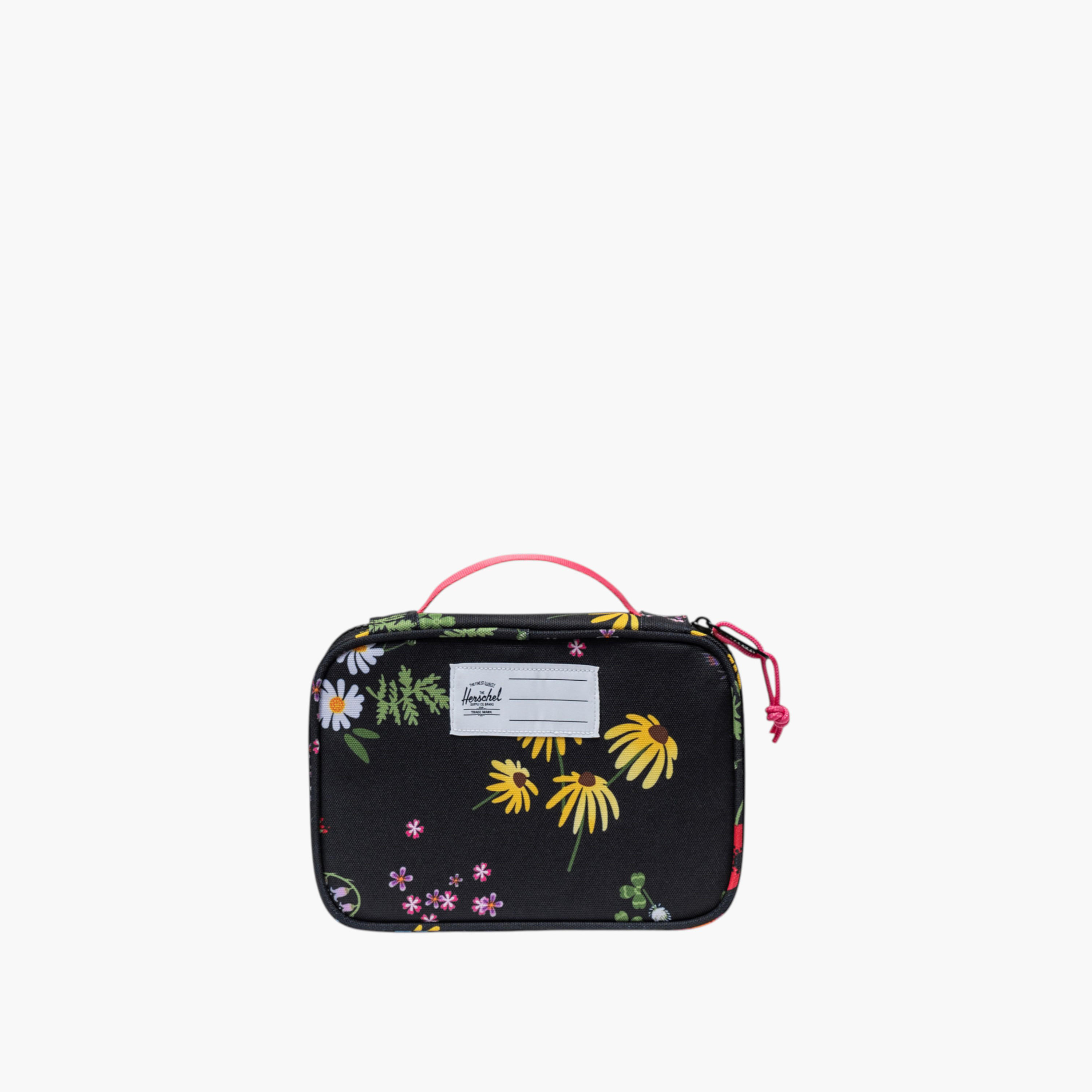 Herschel Supply Co Floral Print Organiser Case with Zip Closure - 14x21x5 cms-women-watchesandjewellery-jewellery-storage-image-4