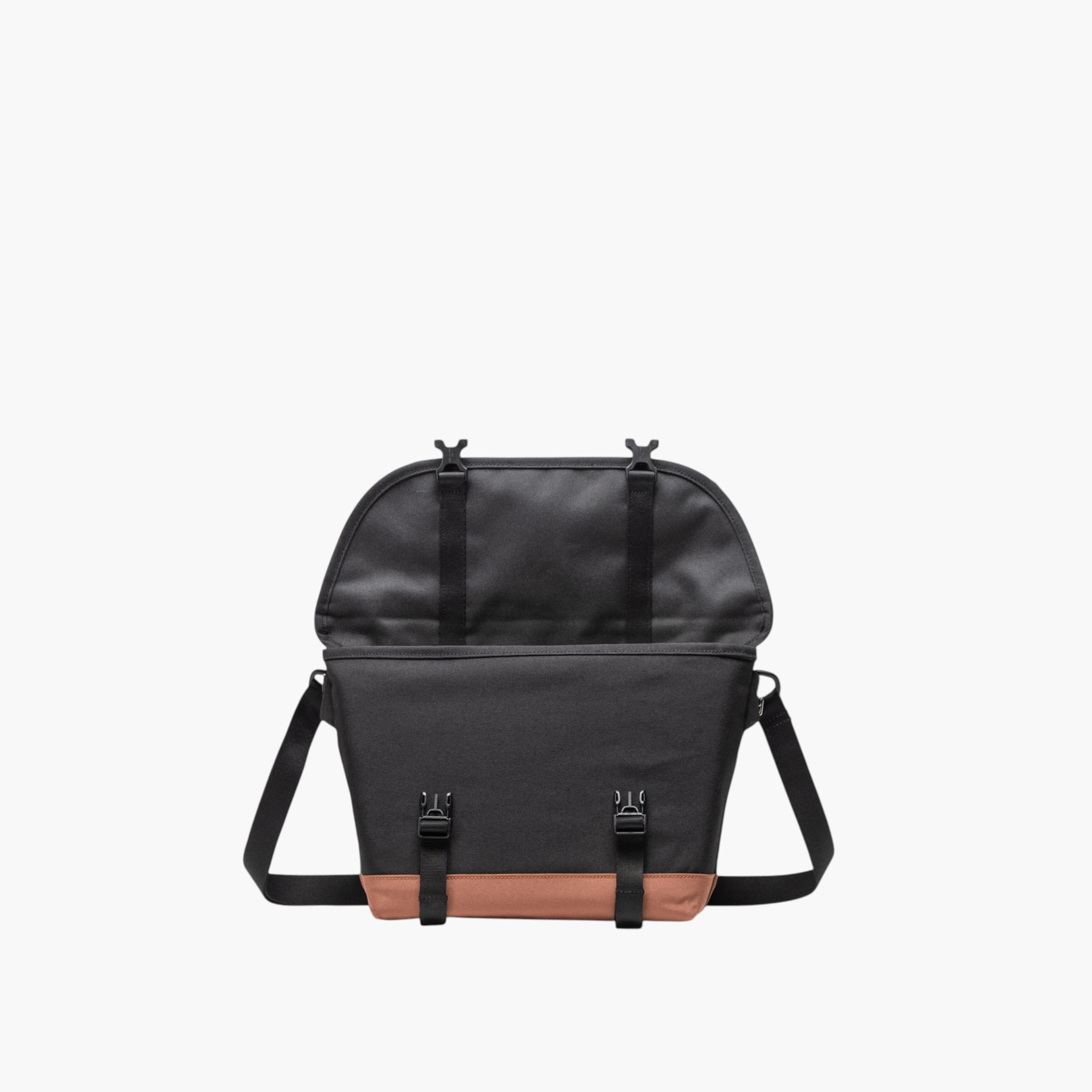 Herschel Supply Co Solid Messenger Bag with Adjustable Strap and Flap Closure-school-bagsandbackpacks-messengerbags-image-2