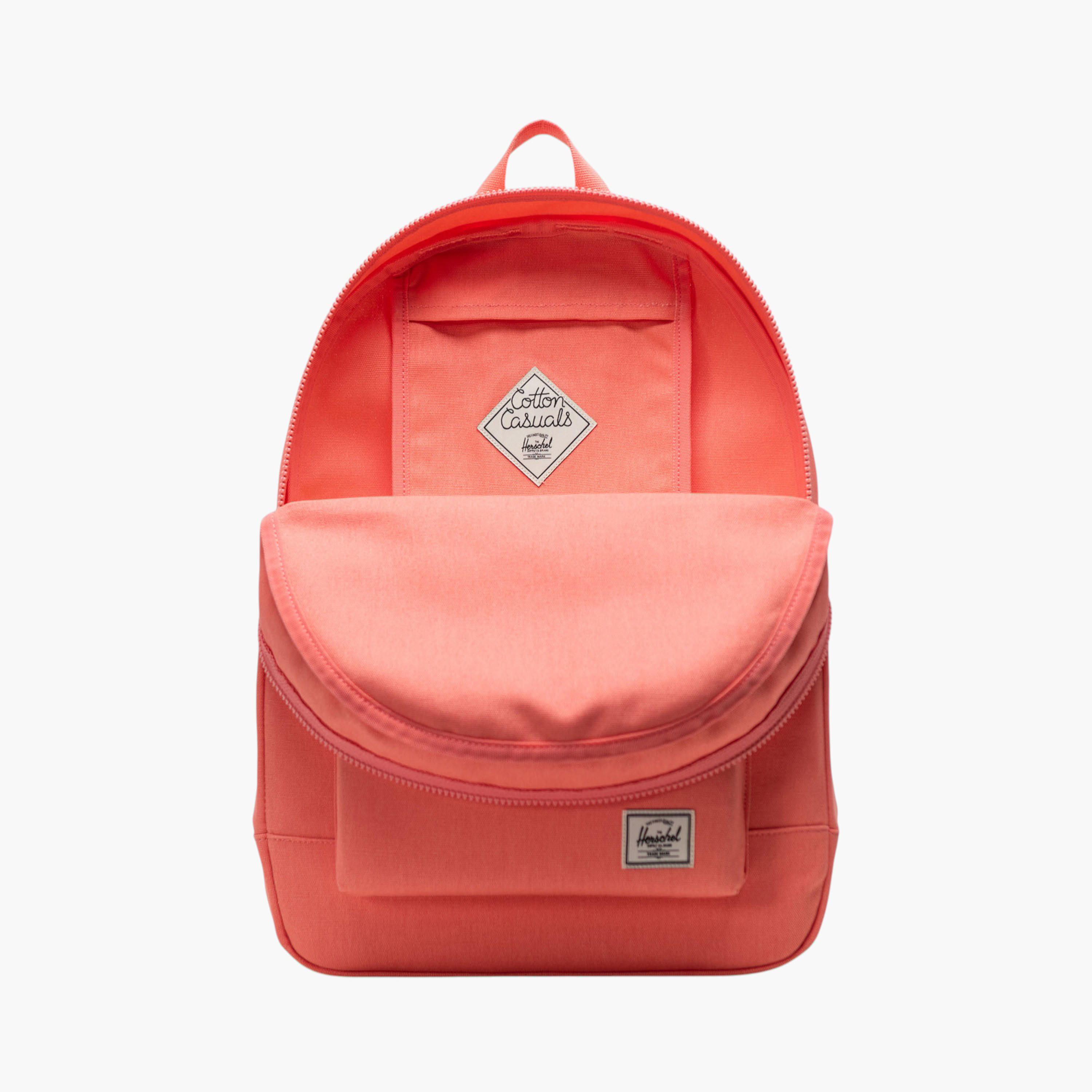 Herschel Supply Co Solid Backpack with Adjustable Straps and Zip Closure - 45x43x15 cms-school-bagsandbackpacks-backpacks-image-2