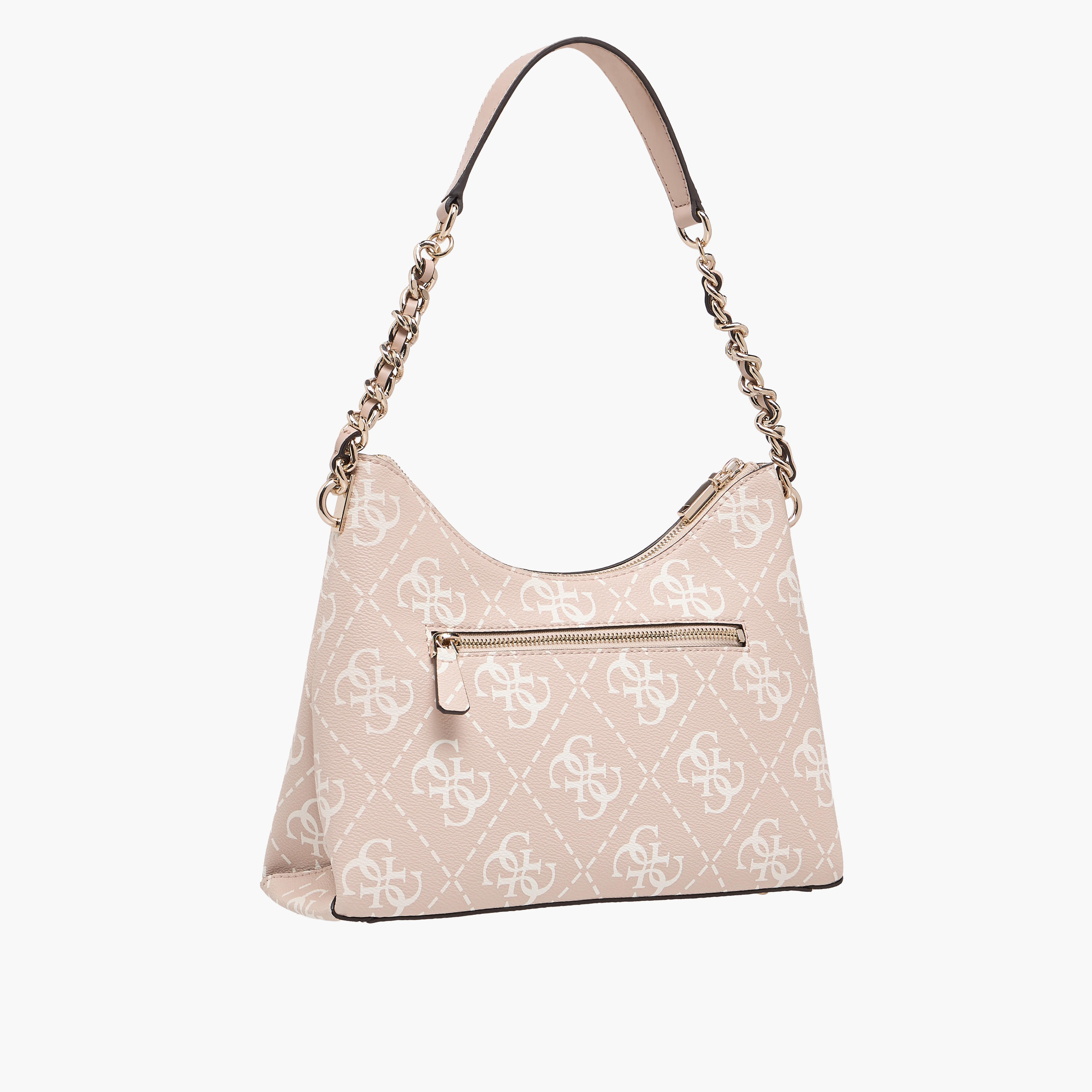 Guess Monogram Print Shoulder Bag with Strap Handle-women-bagsandwallets-handbags-image-3