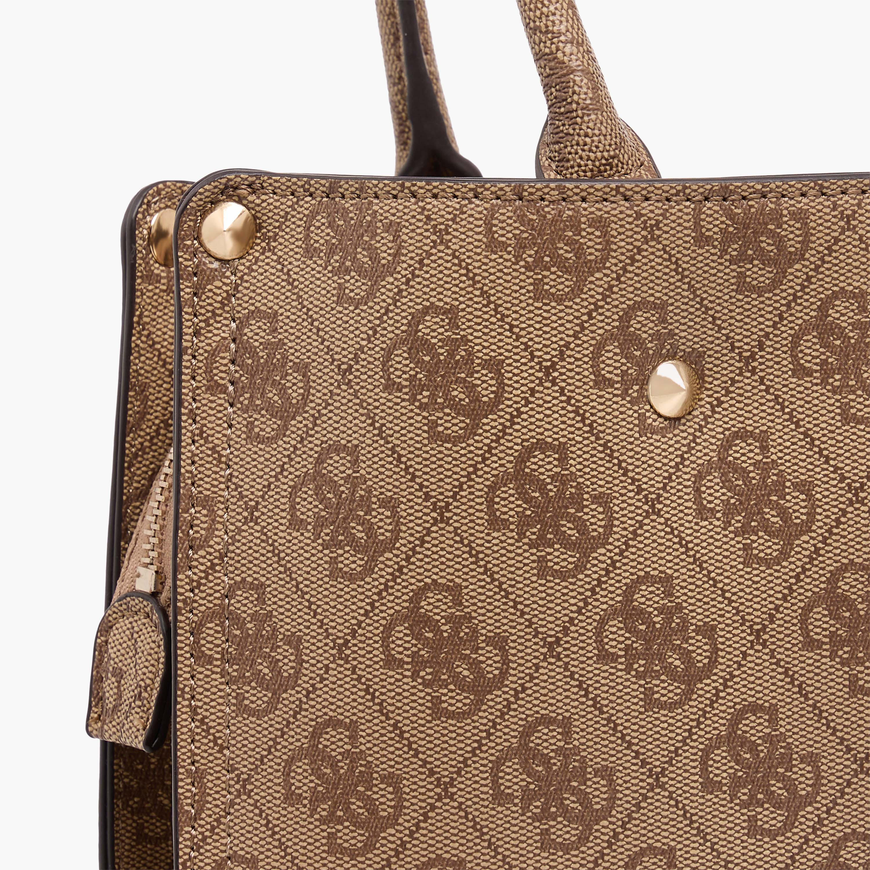 شنطة كتف بتصميم مونوجرام ومقابض مزدوجة من جيس-women-bagsandwallets-handbags-image-5