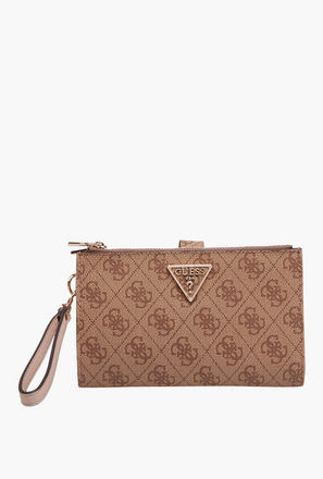 محفظة بطبعات شعار وحزام معصم من جيس-women-bagsandwallets-wallets-image-1
