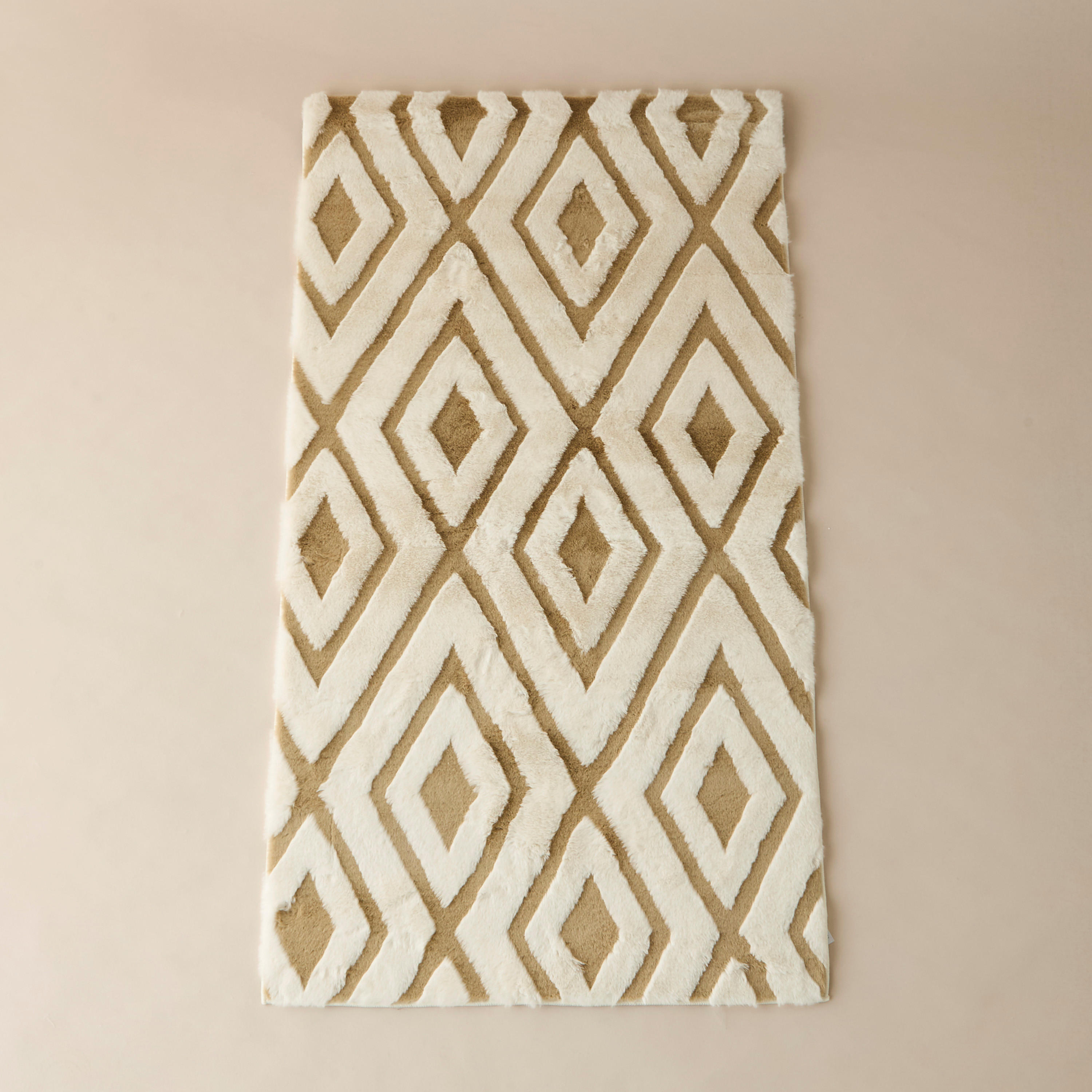 Jacquard Faux Fur Rug - 80x150 cms-household-rugsandcarpets-rugs-image-2