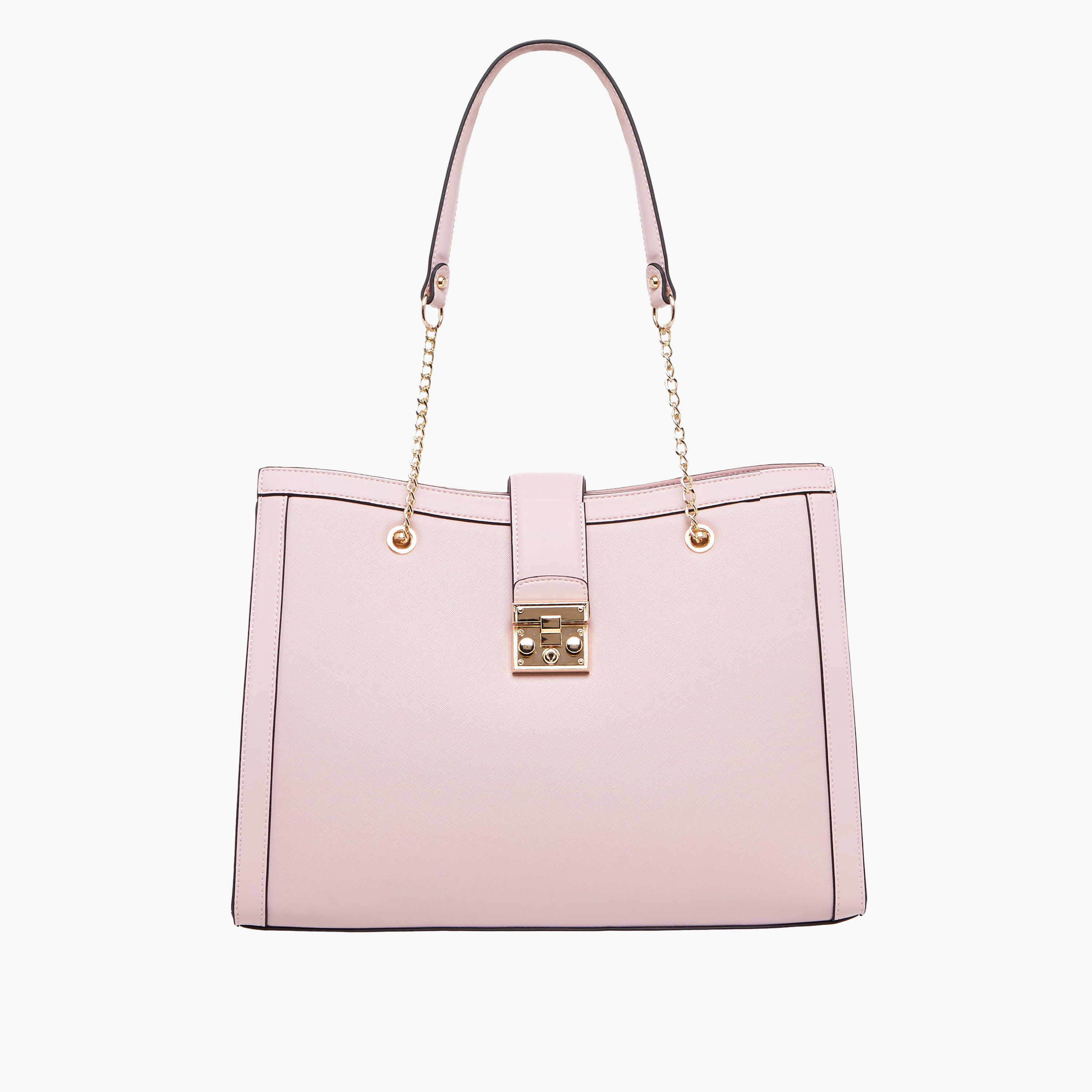 شنطة توتي بارزة الملمس بمقابض سلسلة من ساشا-women-bagsandwallets-handbags-image-1
