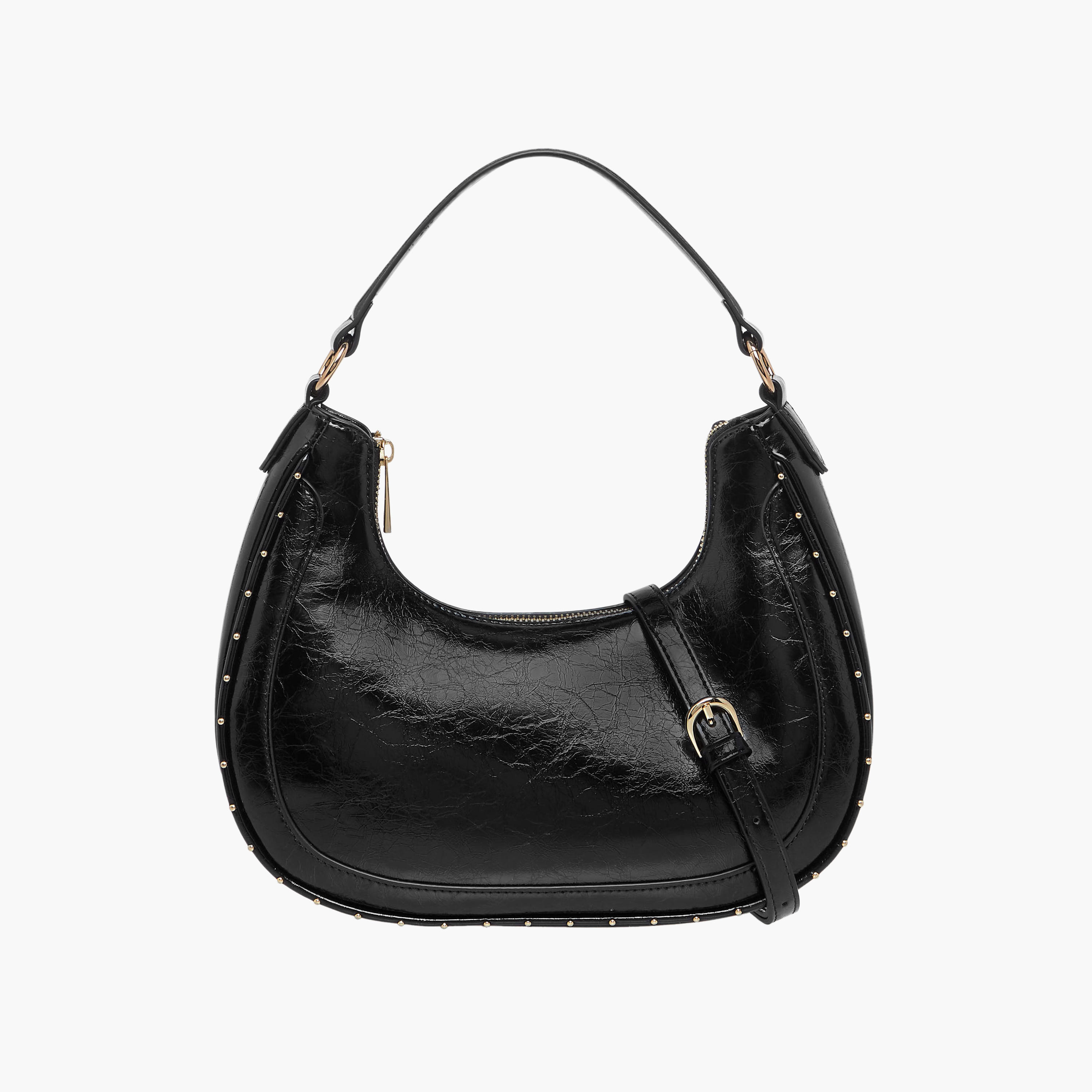 Sasha Tia Textured Crossbody Bag with Detachable Strap-women-bagsandwallets-handbags-image-1