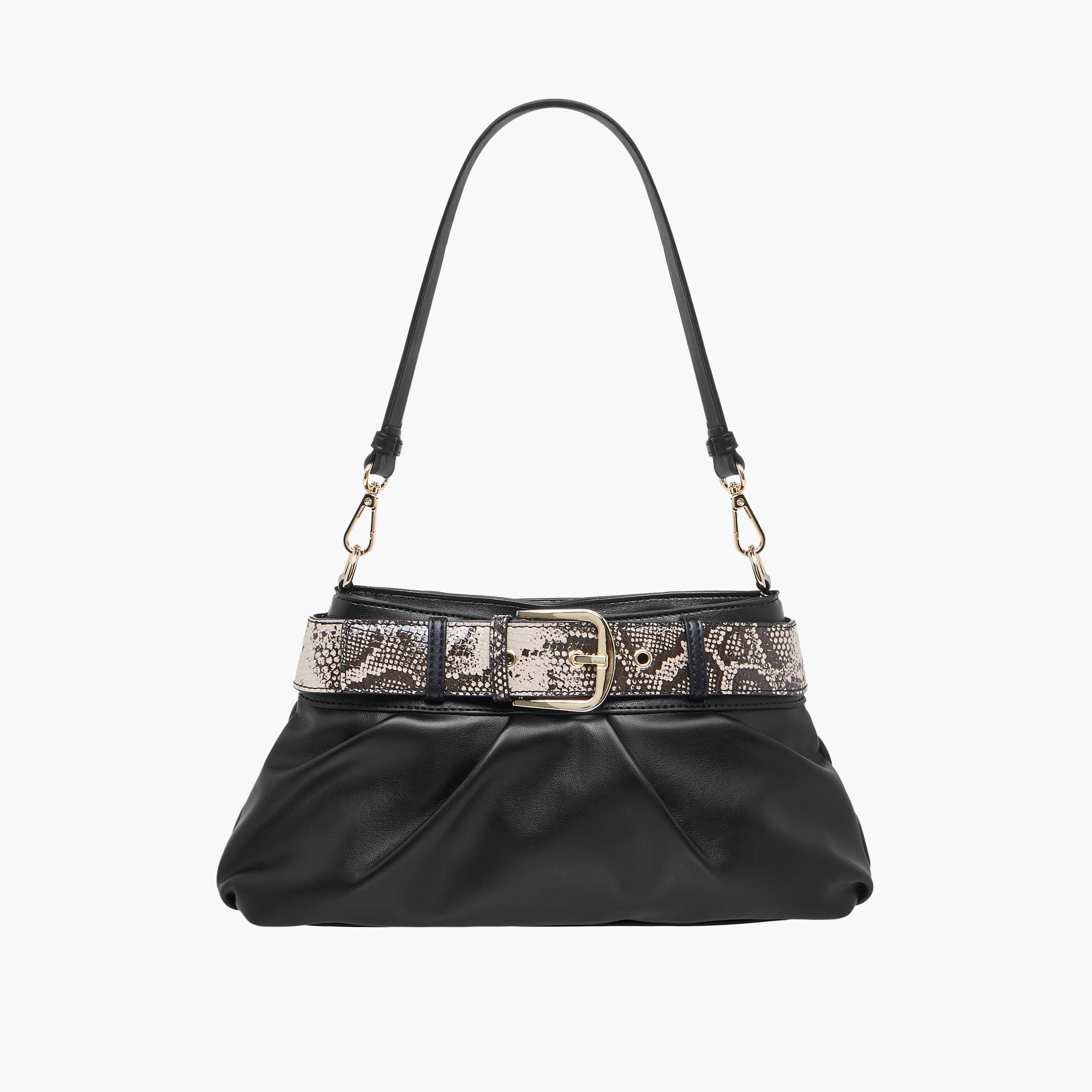 شنطة كتف سادة بحزام قابل للفصل تيا من ساشا-women-bagsandwallets-handbags-image-1