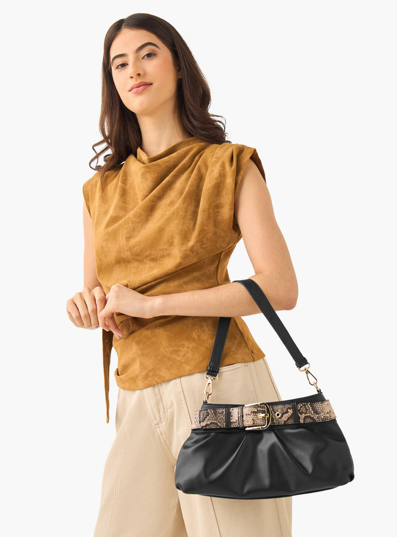 شنطة كتف سادة بحزام قابل للفصل تيا من ساشا-women-bagsandwallets-handbags-image-2
