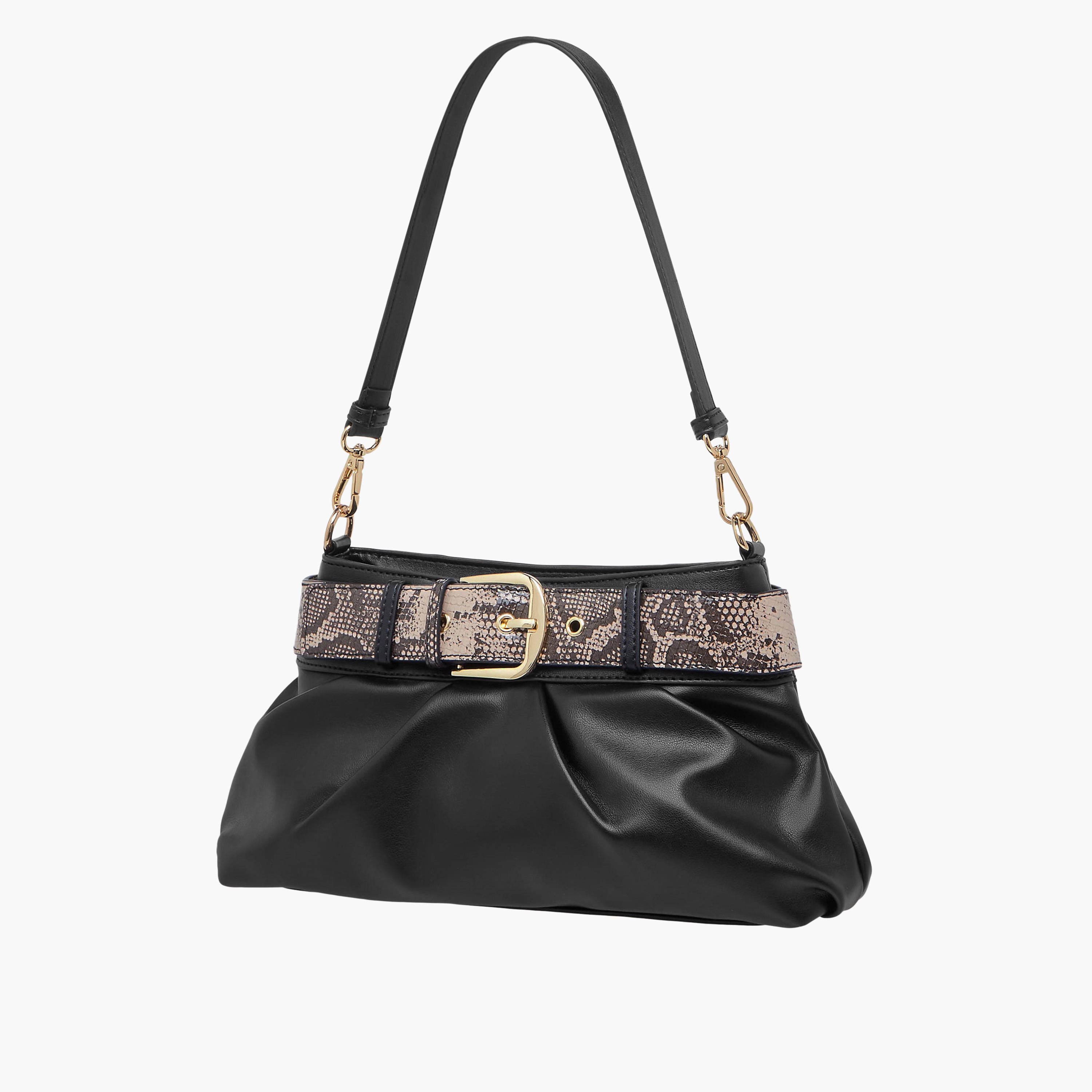 شنطة كتف سادة بحزام قابل للفصل تيا من ساشا-women-bagsandwallets-handbags-image-3