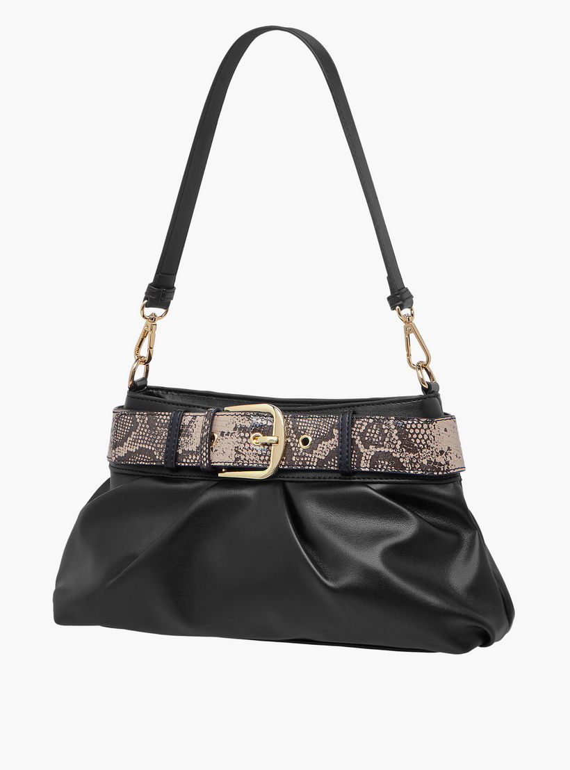 شنطة كتف سادة بحزام قابل للفصل تيا من ساشا-women-bagsandwallets-handbags-image-3