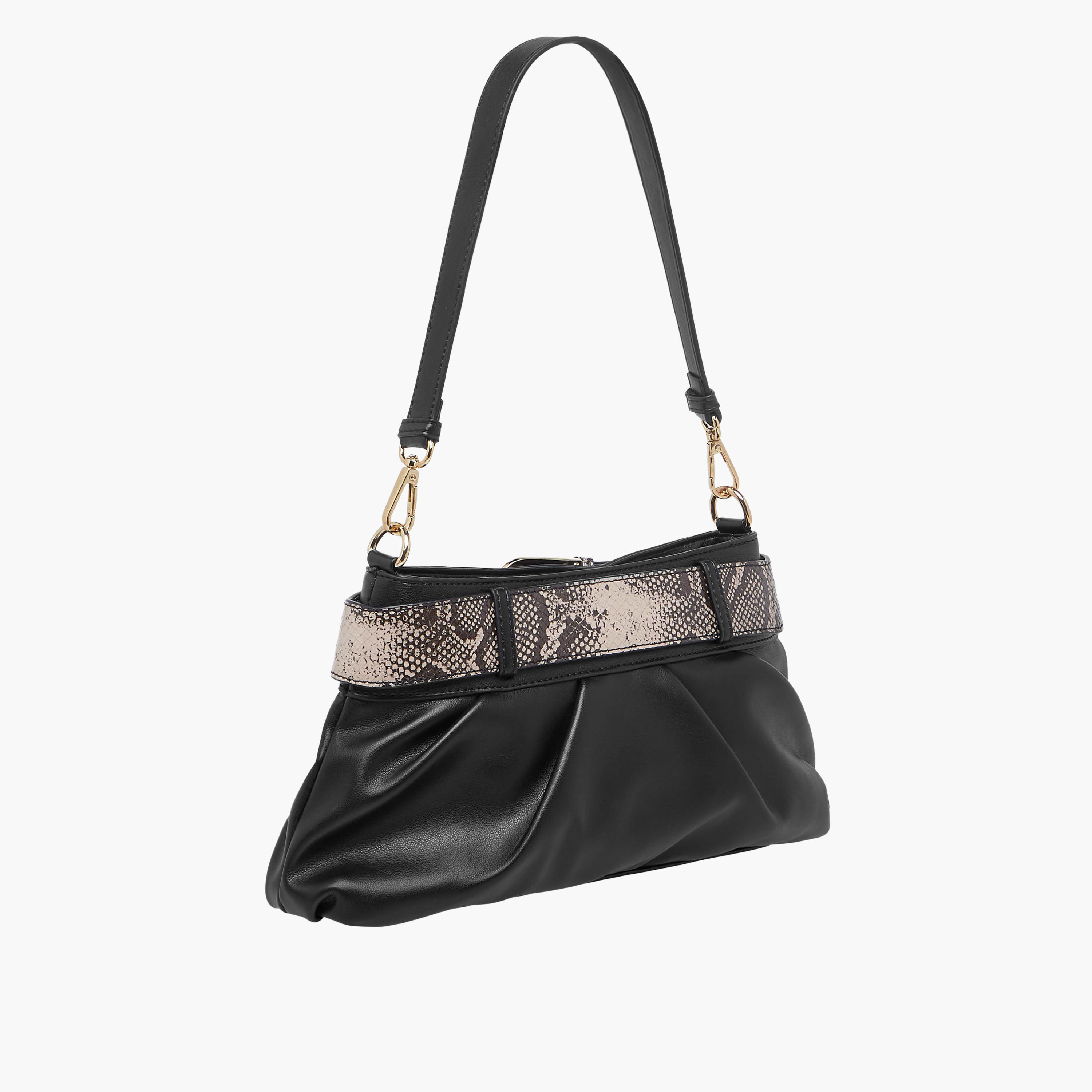 شنطة كتف سادة بحزام قابل للفصل تيا من ساشا-women-bagsandwallets-handbags-image-4