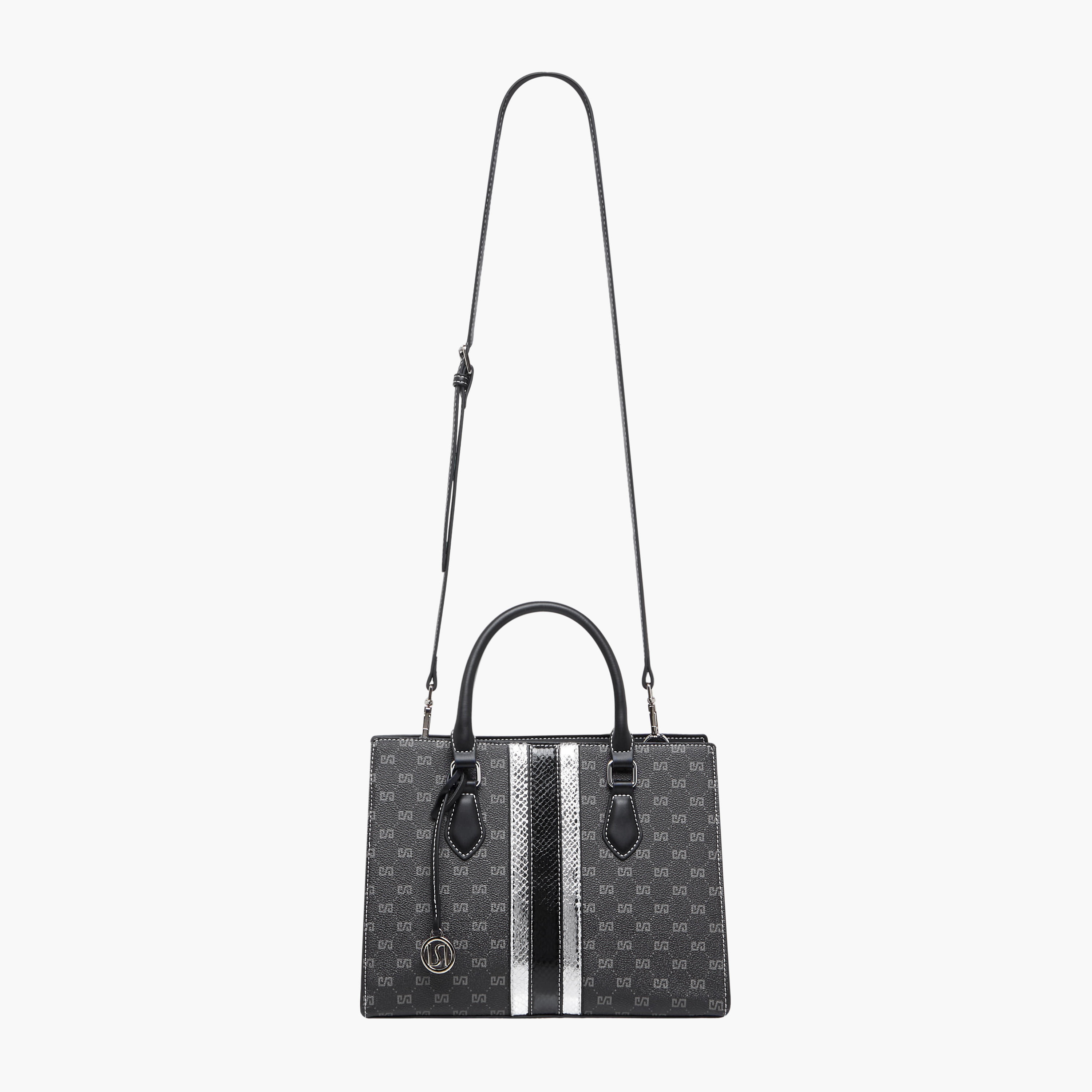 شنطة توتي بحزام قابل للفصل وطبعات مونوجرام تيا من ساشا-women-bagsandwallets-handbags-image-3