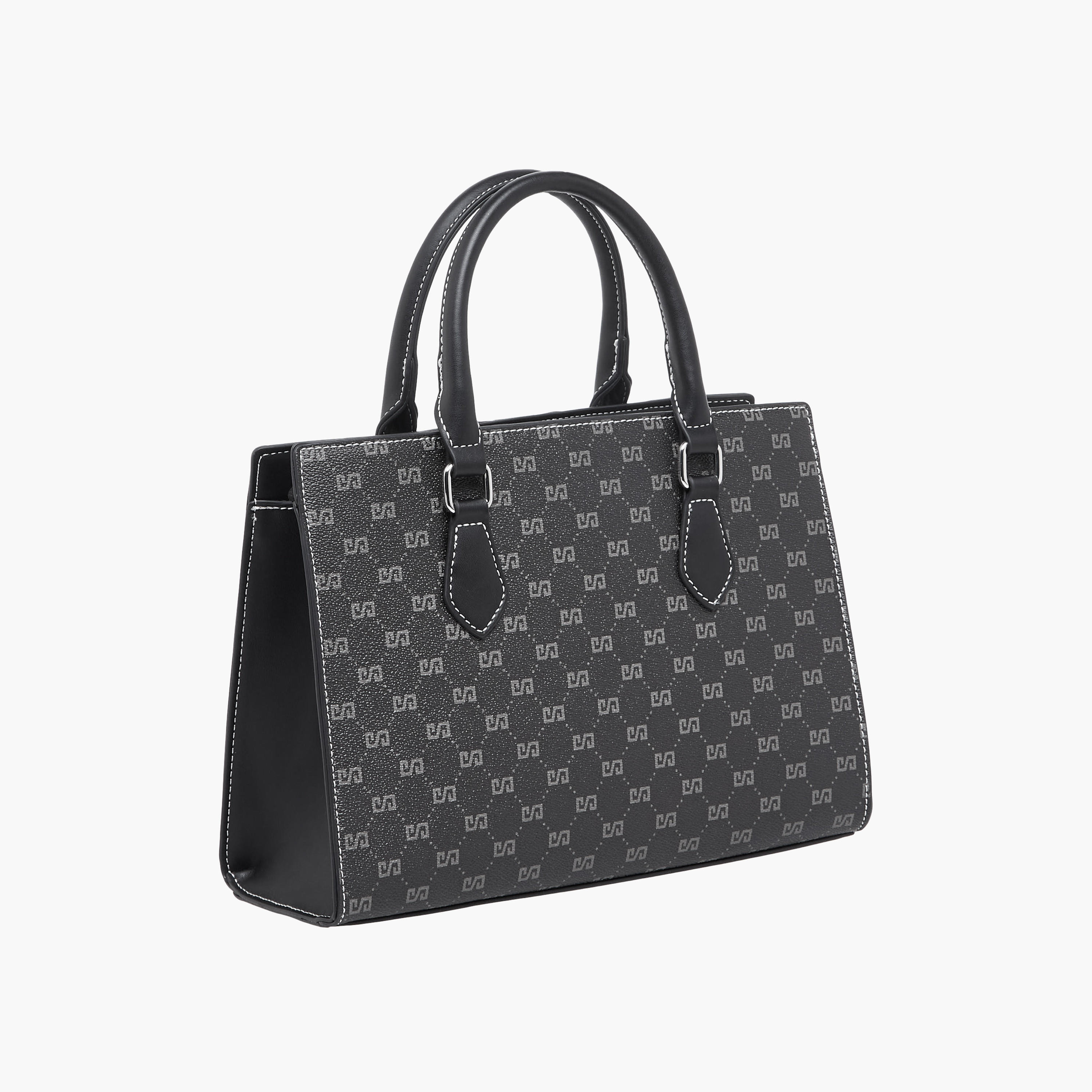 شنطة توتي بحزام قابل للفصل وطبعات مونوجرام تيا من ساشا-women-bagsandwallets-handbags-image-4