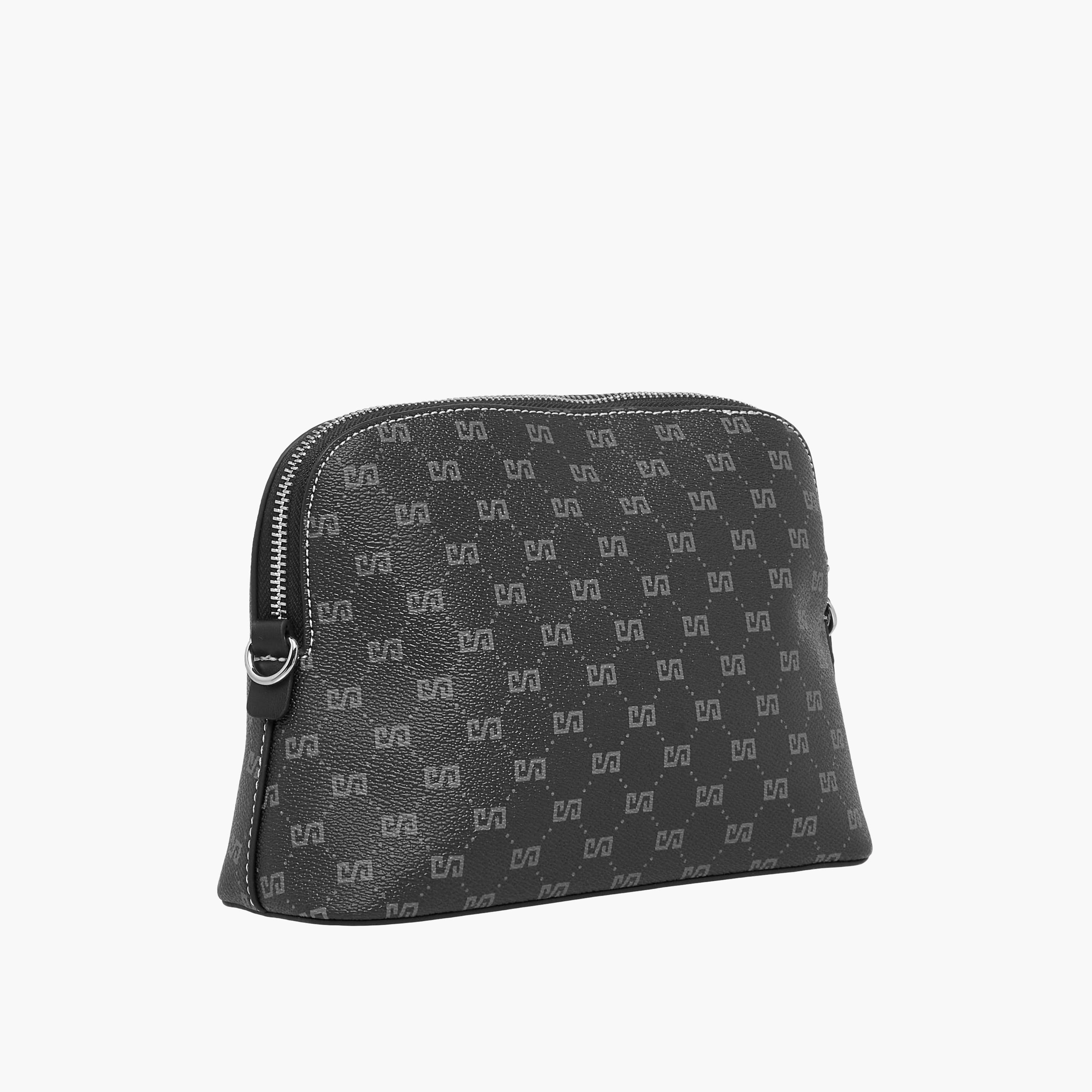 Sasha Tia Monogram Print Crossbody Bag with Adjustable Strap-women-bagsandwallets-handbags-image-4