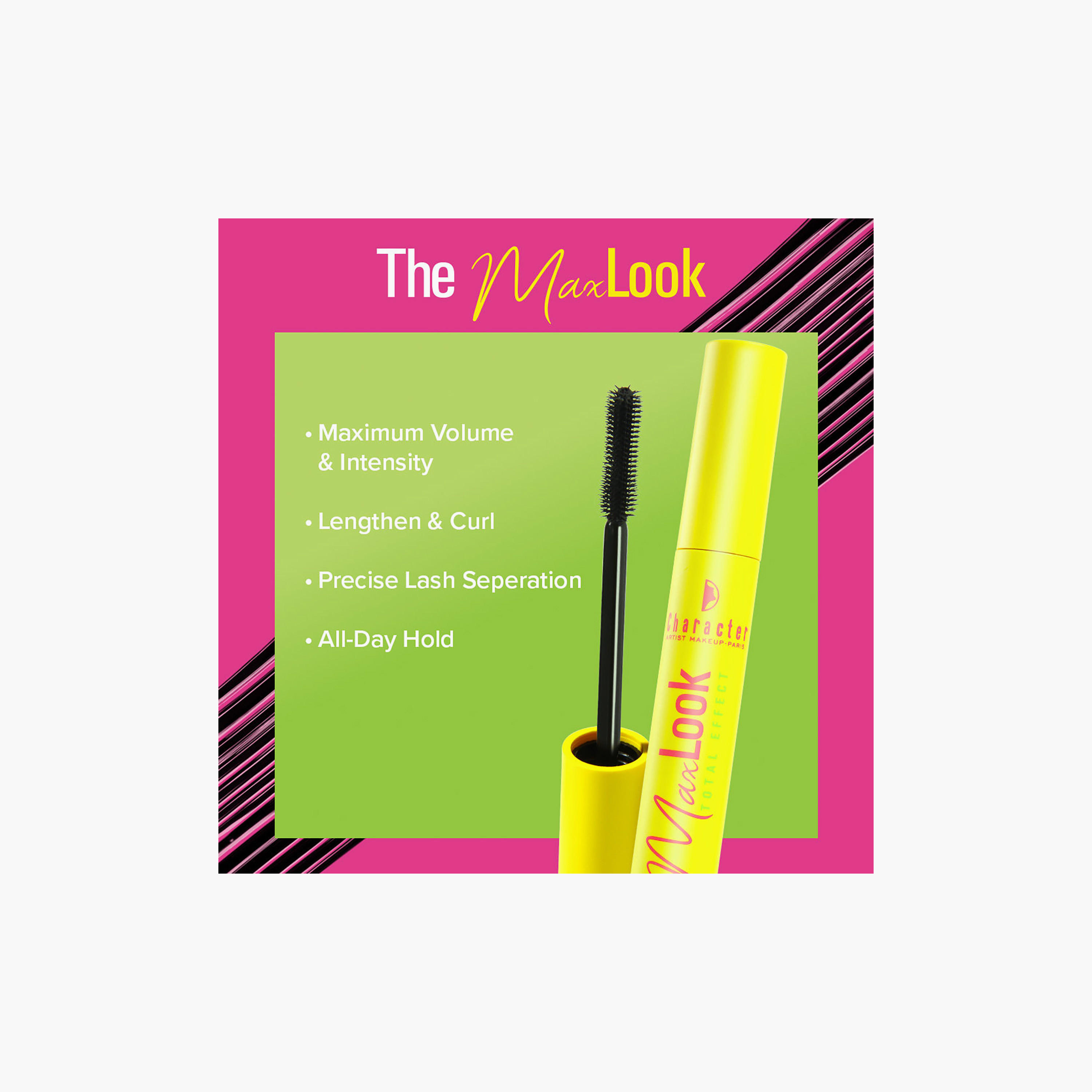 Character Cosmetics MaxLook Total Effect Mascara 12ml-beautyandpersonalcare-makeup-eyes-mascaras-image-4