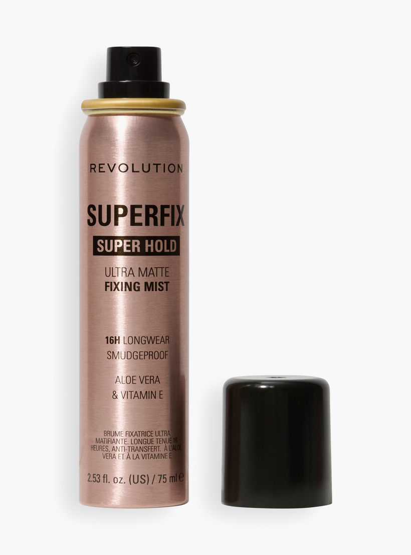 بخاخ مثبت مكياج سوبر فيكس من ميك أب ريفولوشن - 75 مل-beautyandpersonalcare-makeup-face-settingspray-image-2