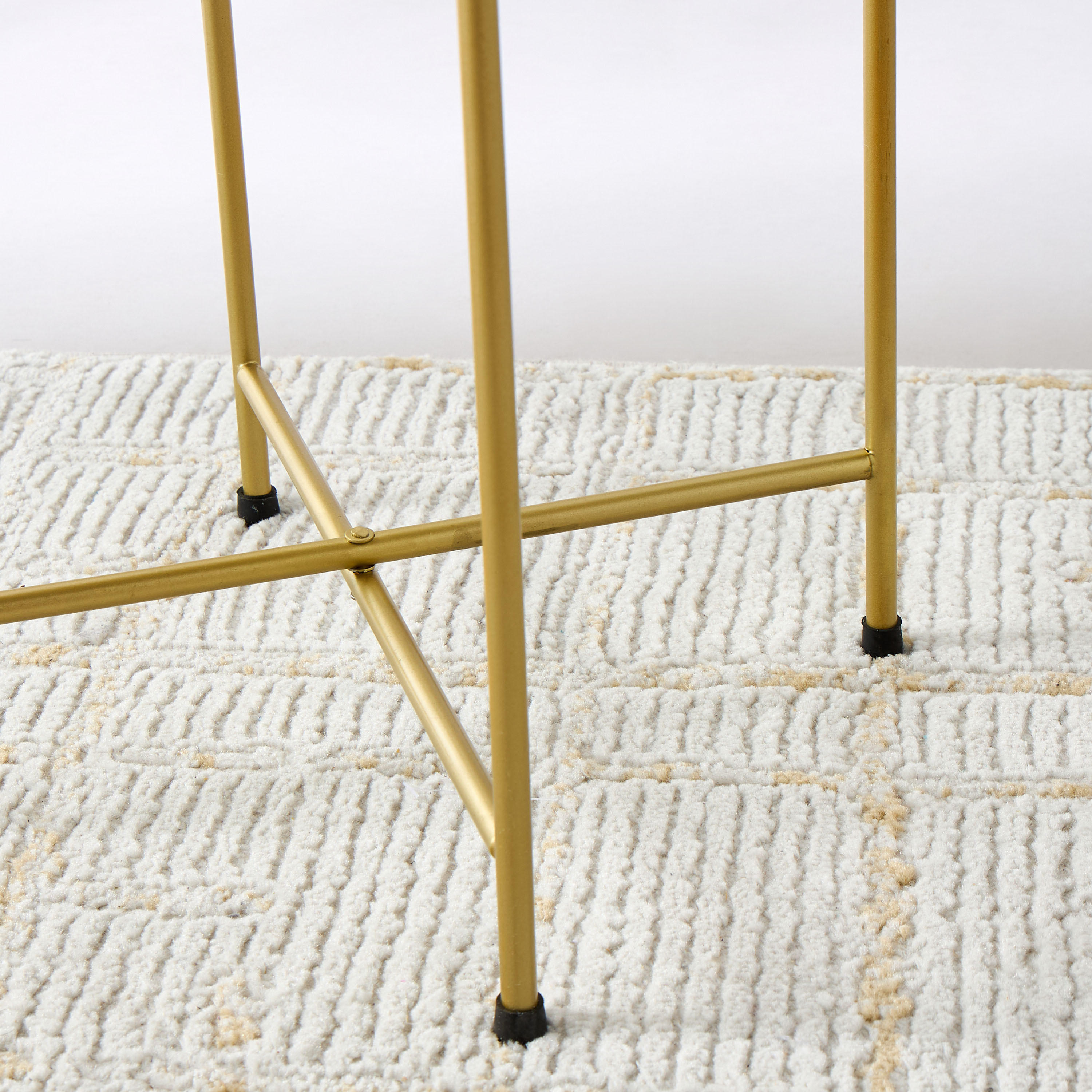 Metallic Side Table - 36x36x46 cms-furniture-livingroom-sideandendtables-image-5