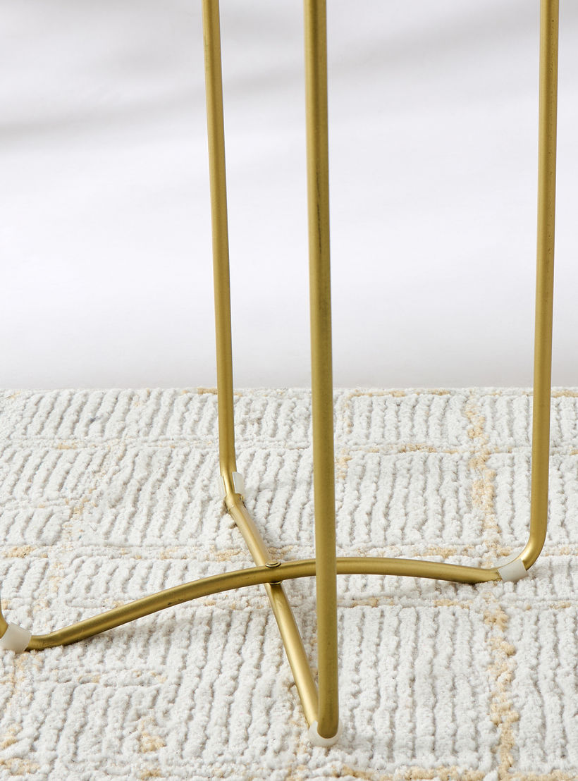 Metallic Side Table - 29x29x46 cms-furniture-livingroom-sideandendtables-image-5