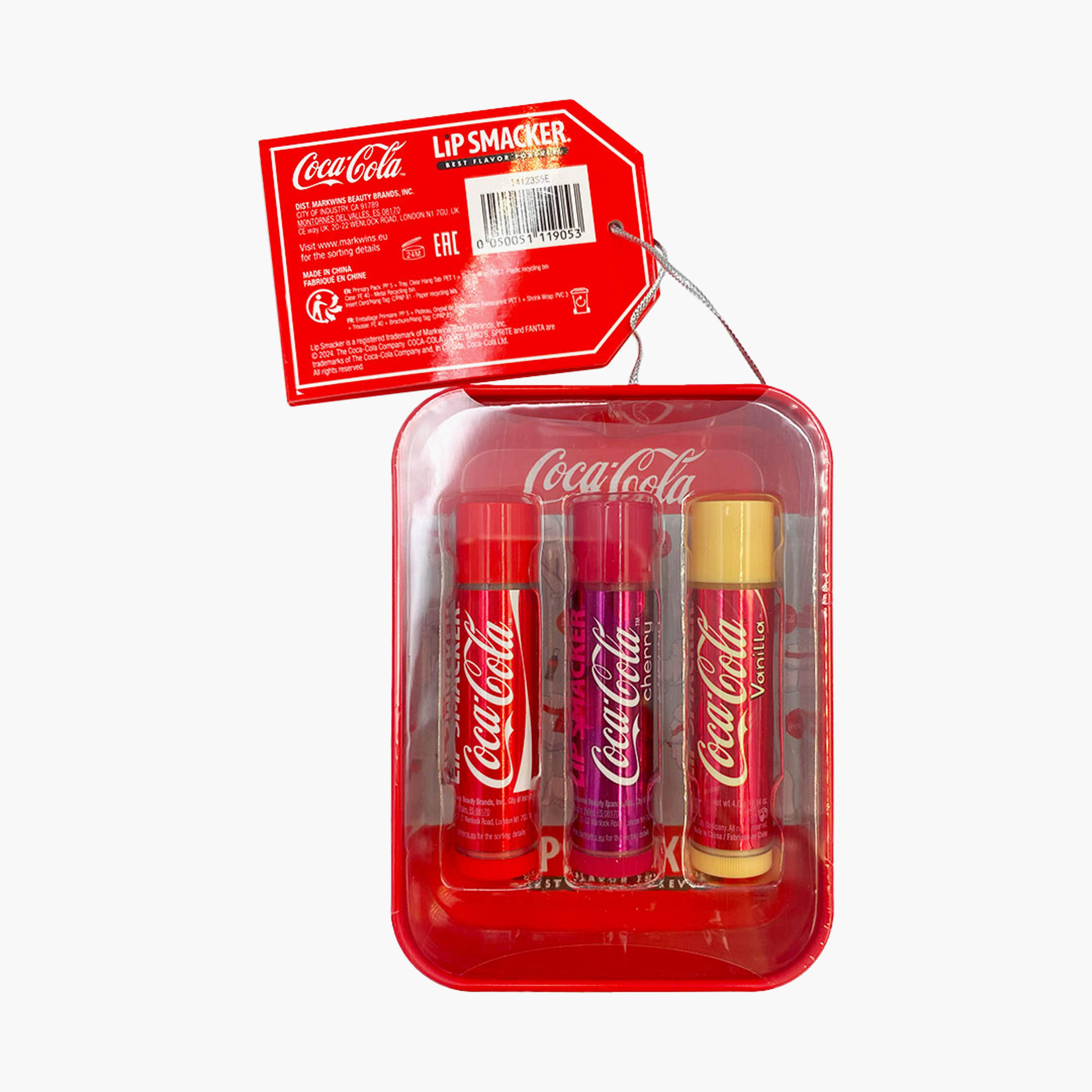 Lip Smacker 3-Piece Coca-Cola Lip Balm Set-beautyandpersonalcare-skin-lipcare-lipbalm-image-2