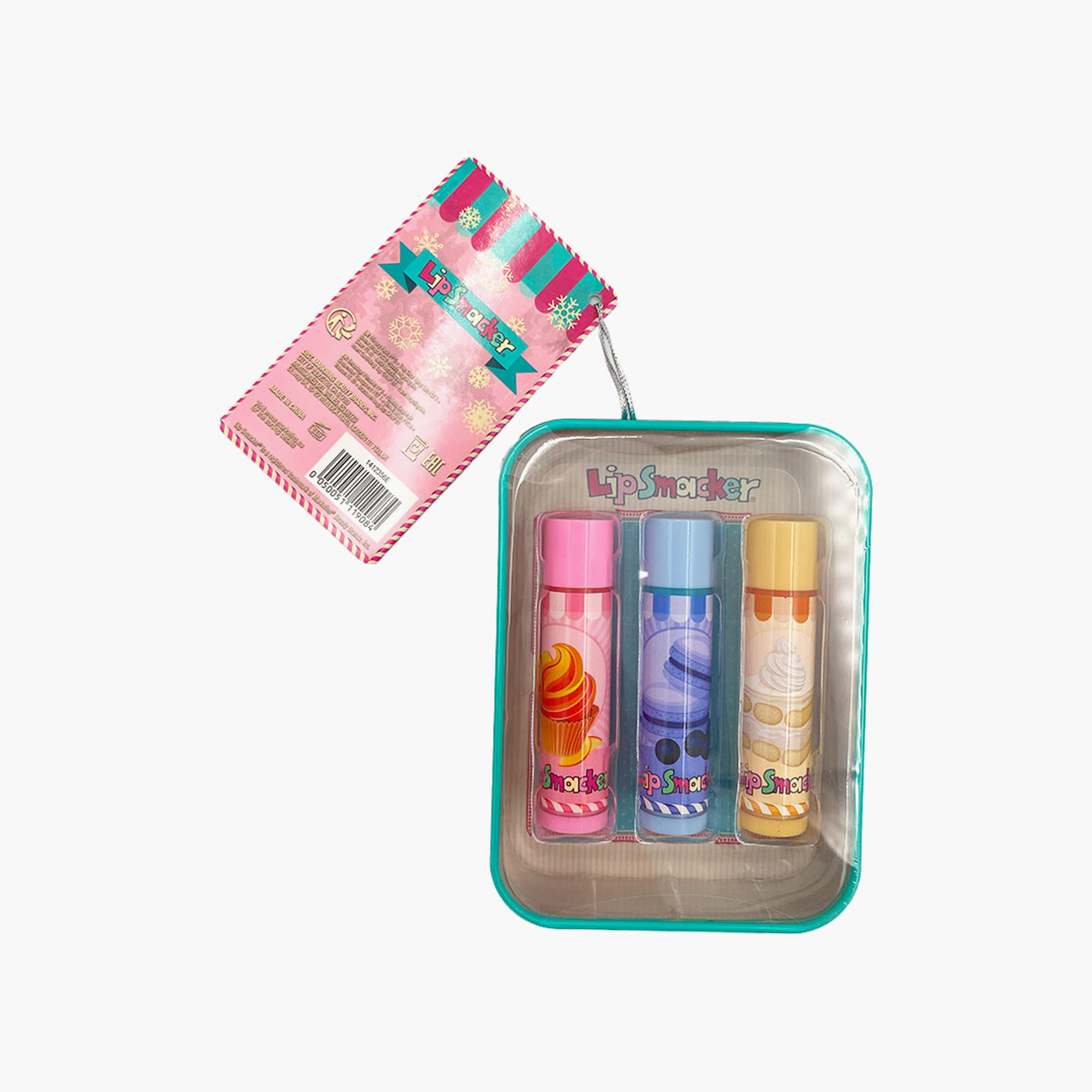 مجموعة مرطبات شفاه كب كيك 3 قطع من ليب سماكر-beautyandpersonalcare-skin-lipcare-lipbalm-image-5