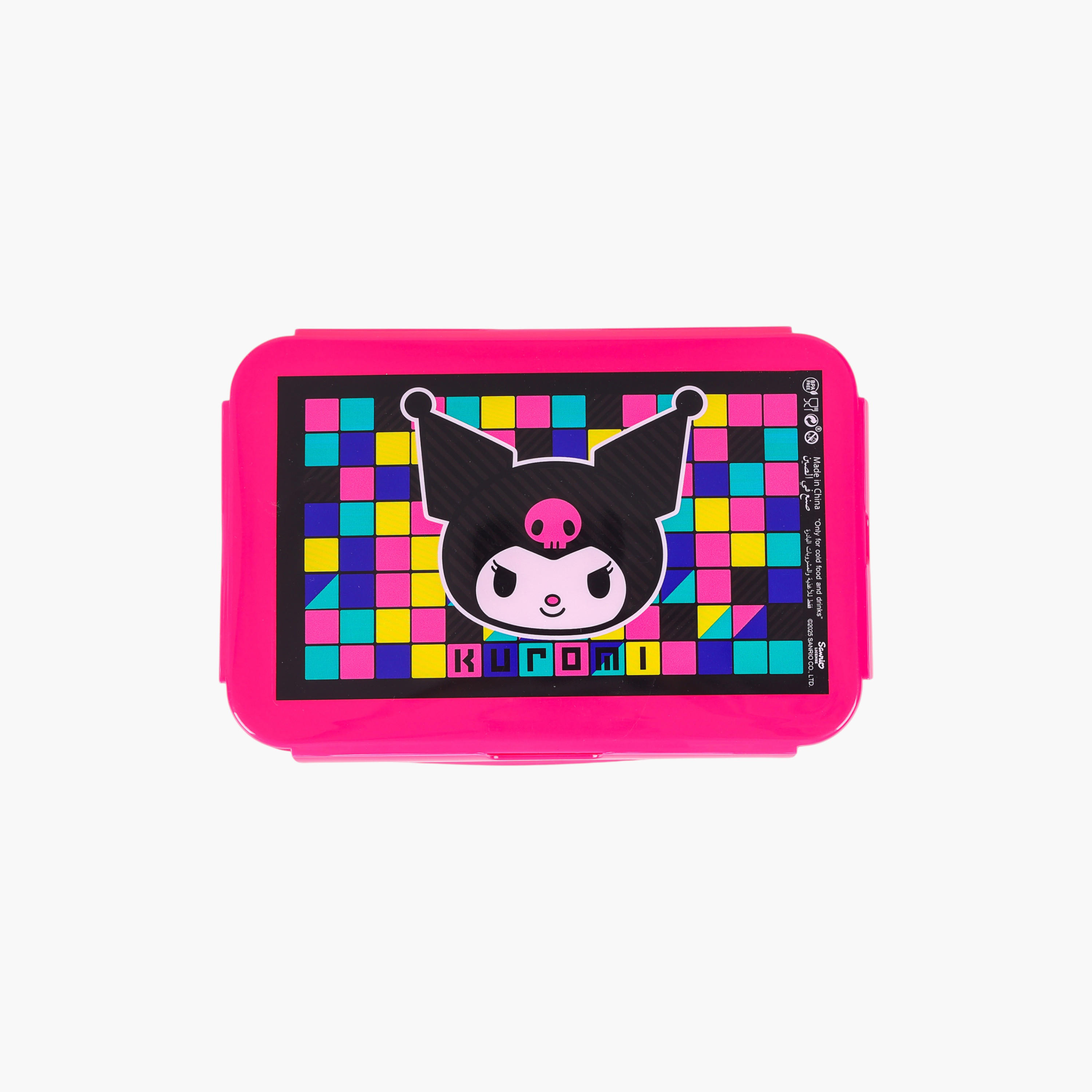 شنطة غداء بطبعات كورومي مع إغلاق بمشبك من سانريو-school-lunchessentials-lunchboxes-image-1