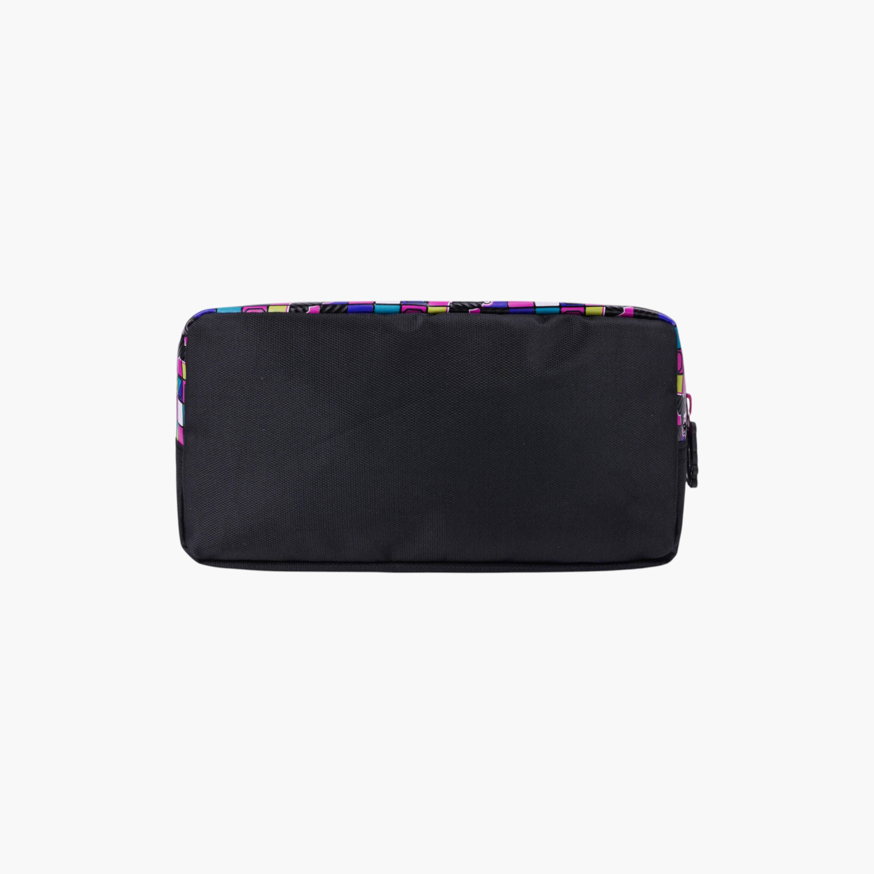 Sanrio Kuromi Print 2-Compartment Pencil Pouch with Zip Closure-school-stationery-pencilcases-image-2