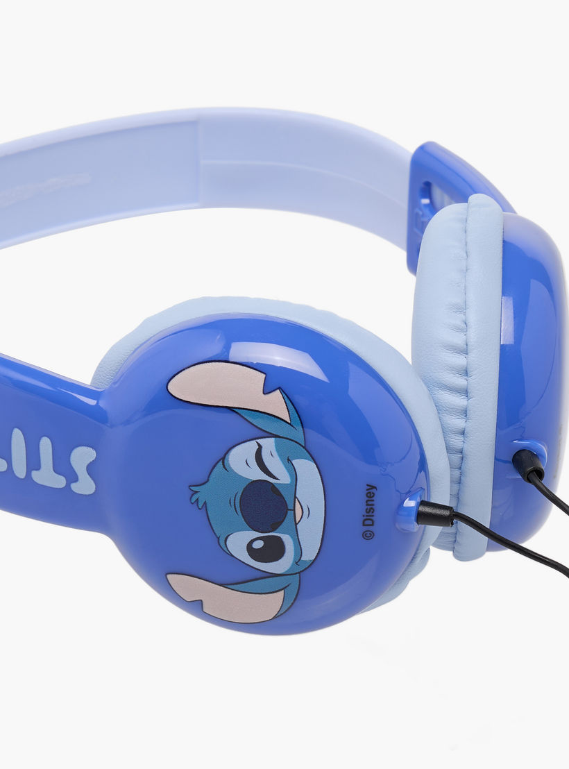 Disney Stitch Print Wired Headphone-electronics-headphonesandearphones-image-5