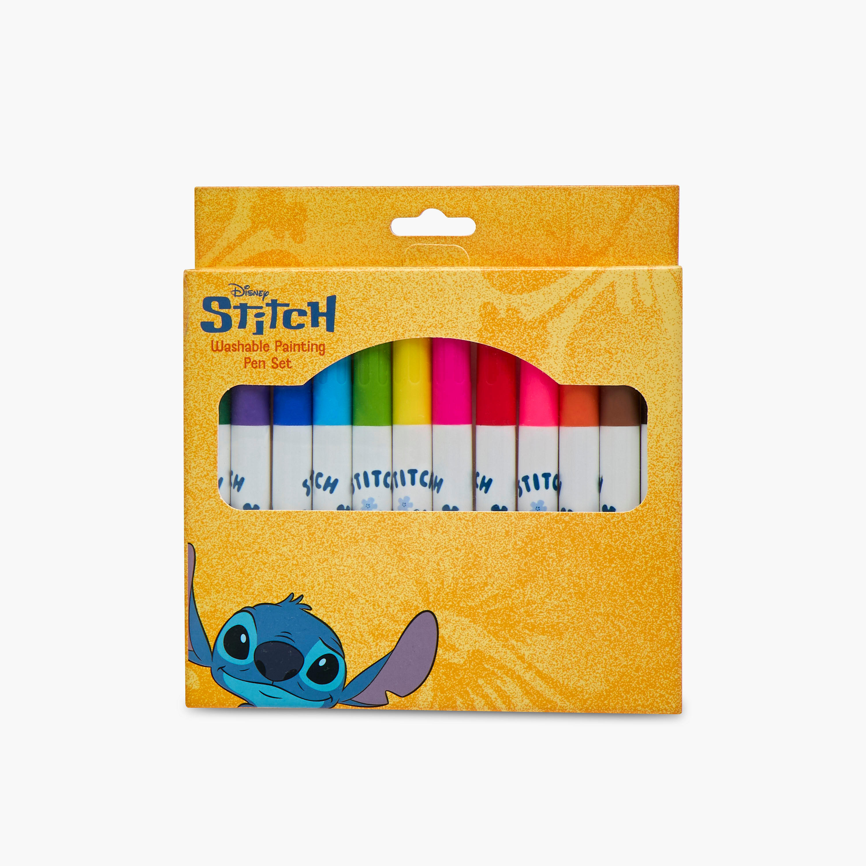 Disney 12-Piece Stitch Print Washable Painting Pen Set-school-stationery-pensandpencils-image-5