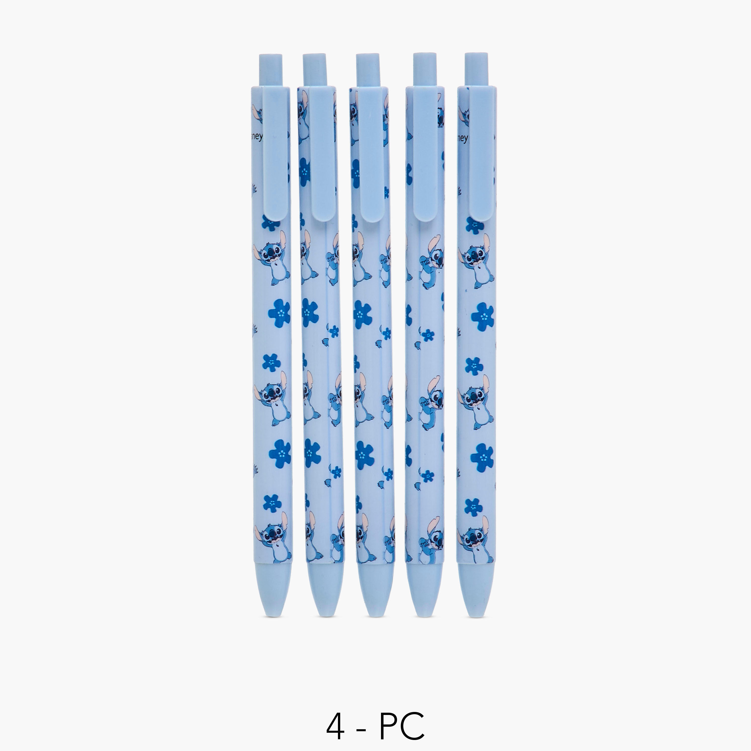 أقلام بطبعات ستيتش من ديزني - طقم من 5-school-stationery-pensandpencils-image-1