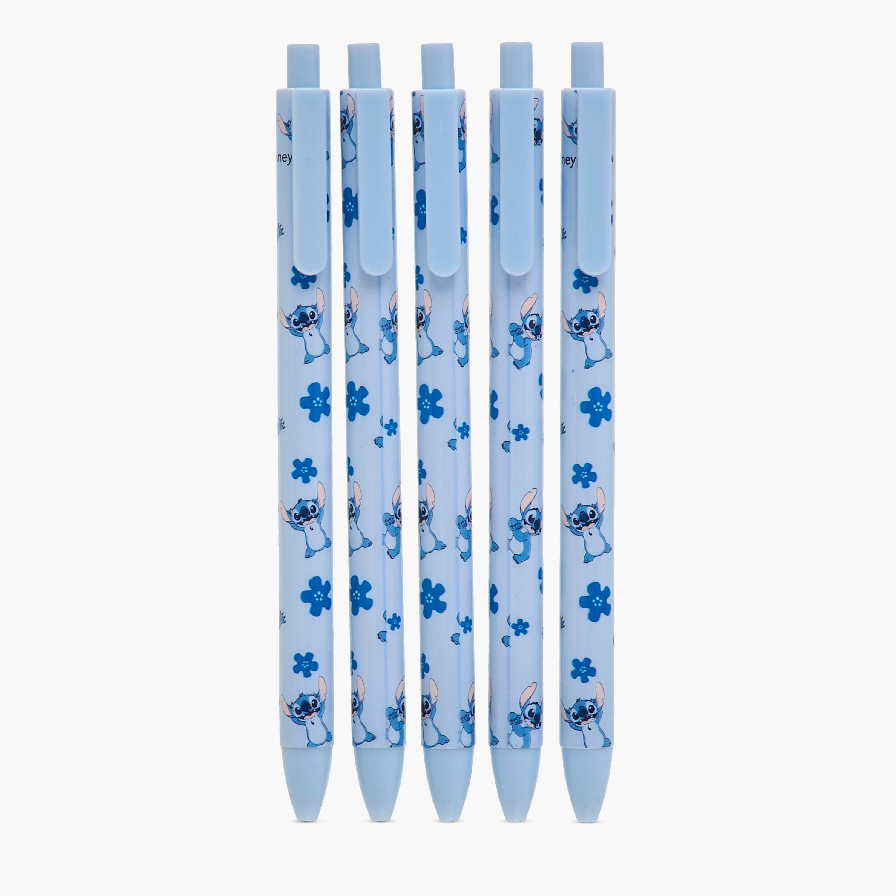 Disney Stitch Print Pen - Set of 5-school-stationery-pensandpencils-image-2