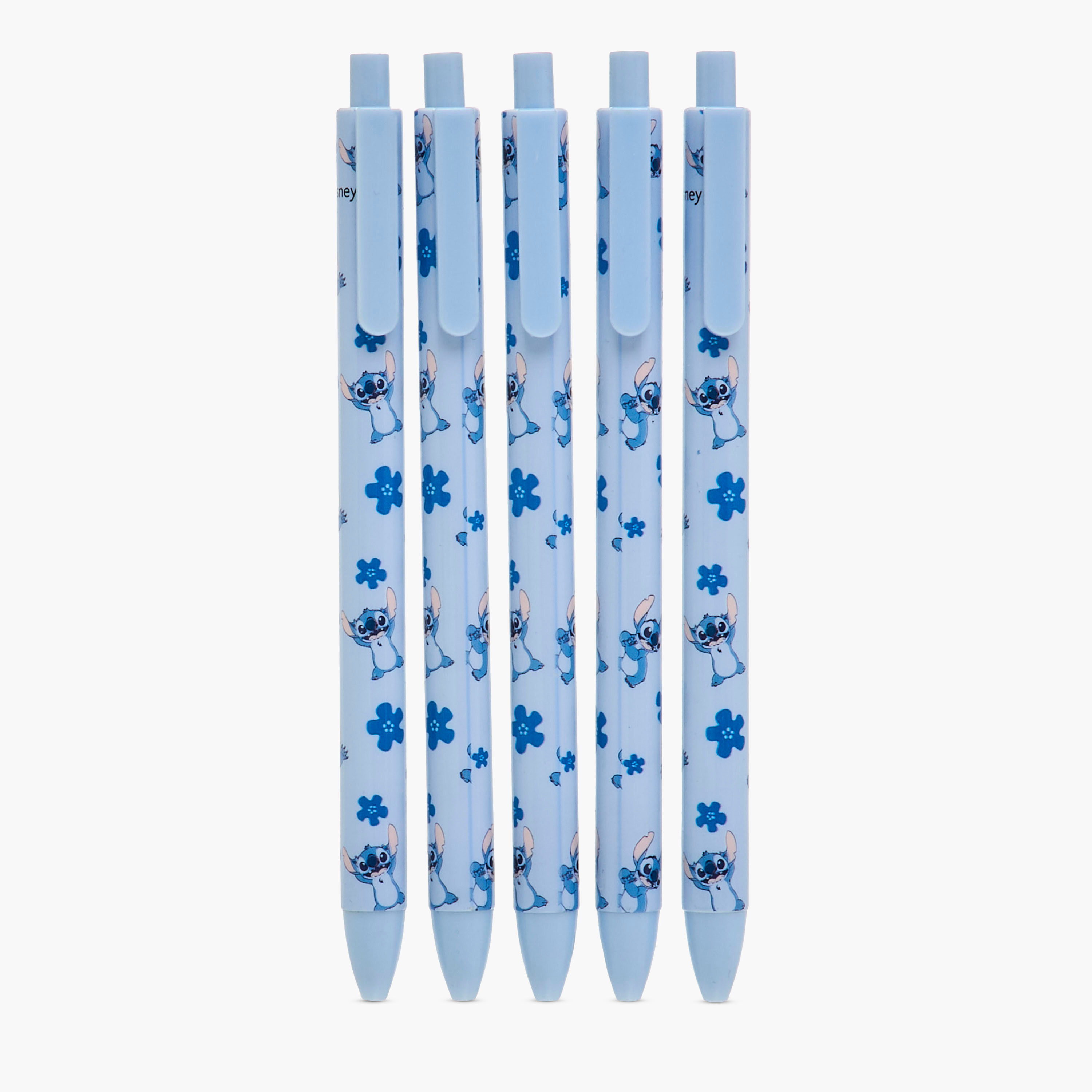 أقلام بطبعات ستيتش من ديزني - طقم من 5-school-stationery-pensandpencils-image-2