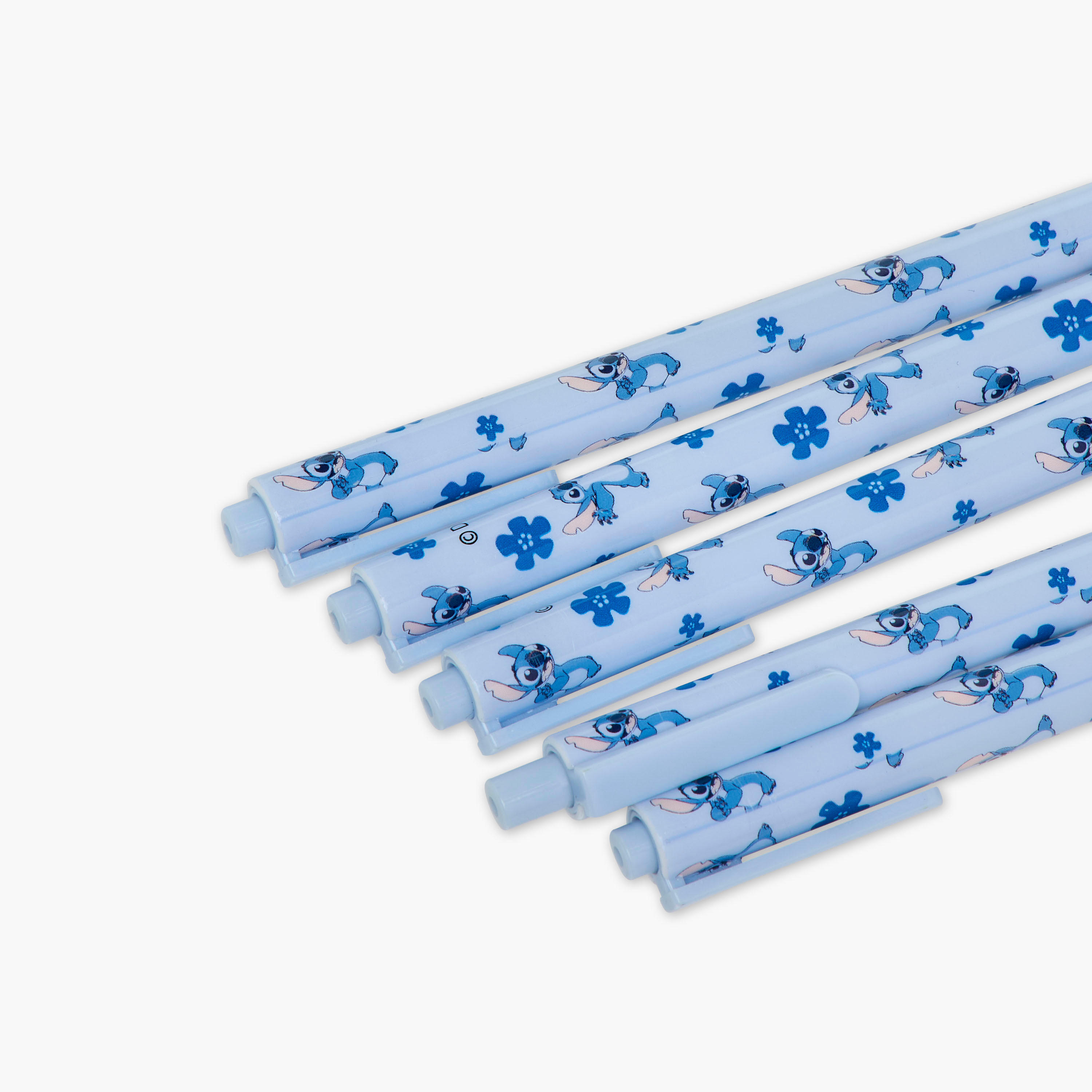 أقلام بطبعات ستيتش من ديزني - طقم من 5-school-stationery-pensandpencils-image-4
