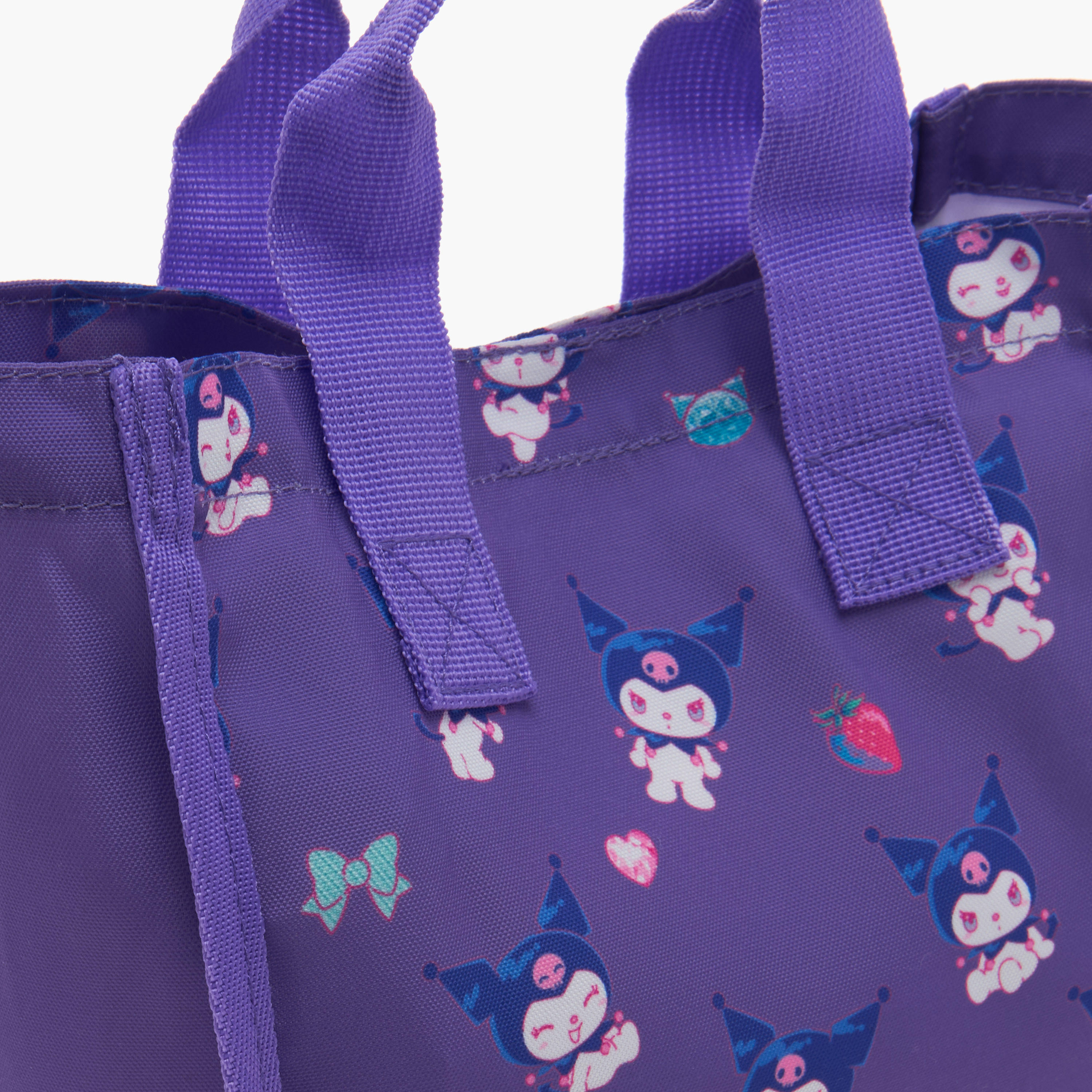 شنطة غداء بطبعات كورومي ومقبض مزدوج للبنات من سانريو-school-lunchessentials-lunchbags-image-4