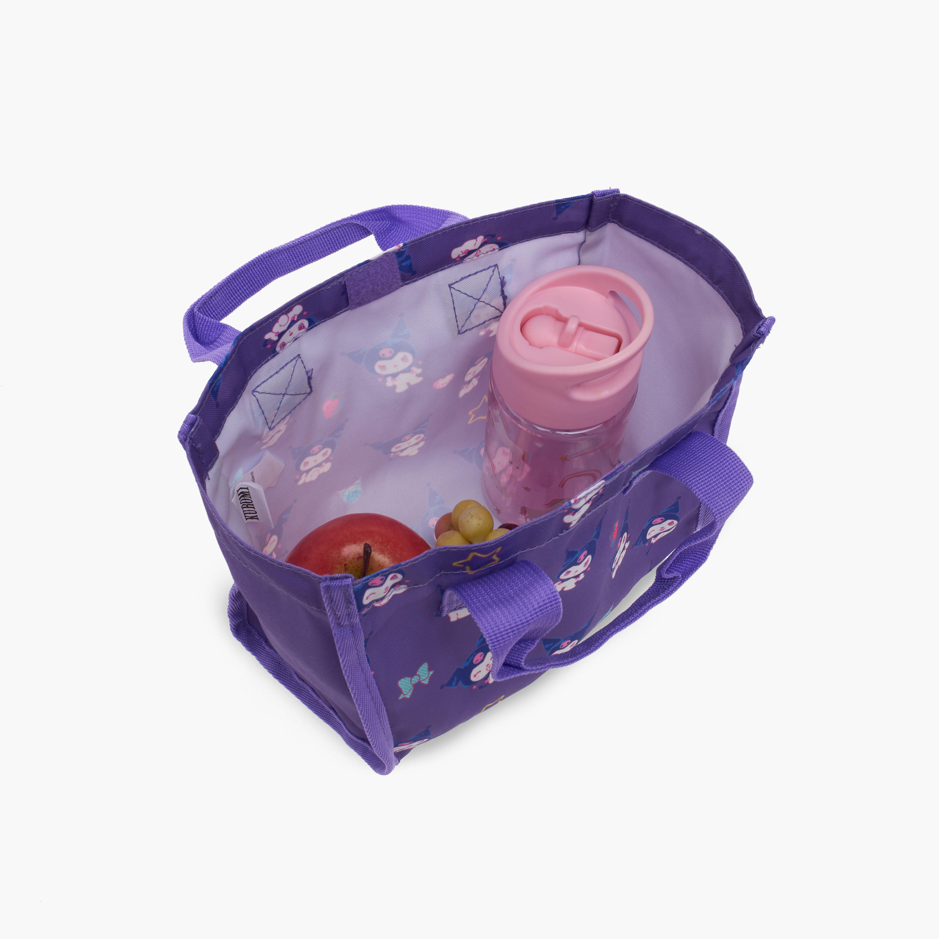 شنطة غداء بطبعات كورومي ومقبض مزدوج للبنات من سانريو-school-lunchessentials-lunchbags-image-5