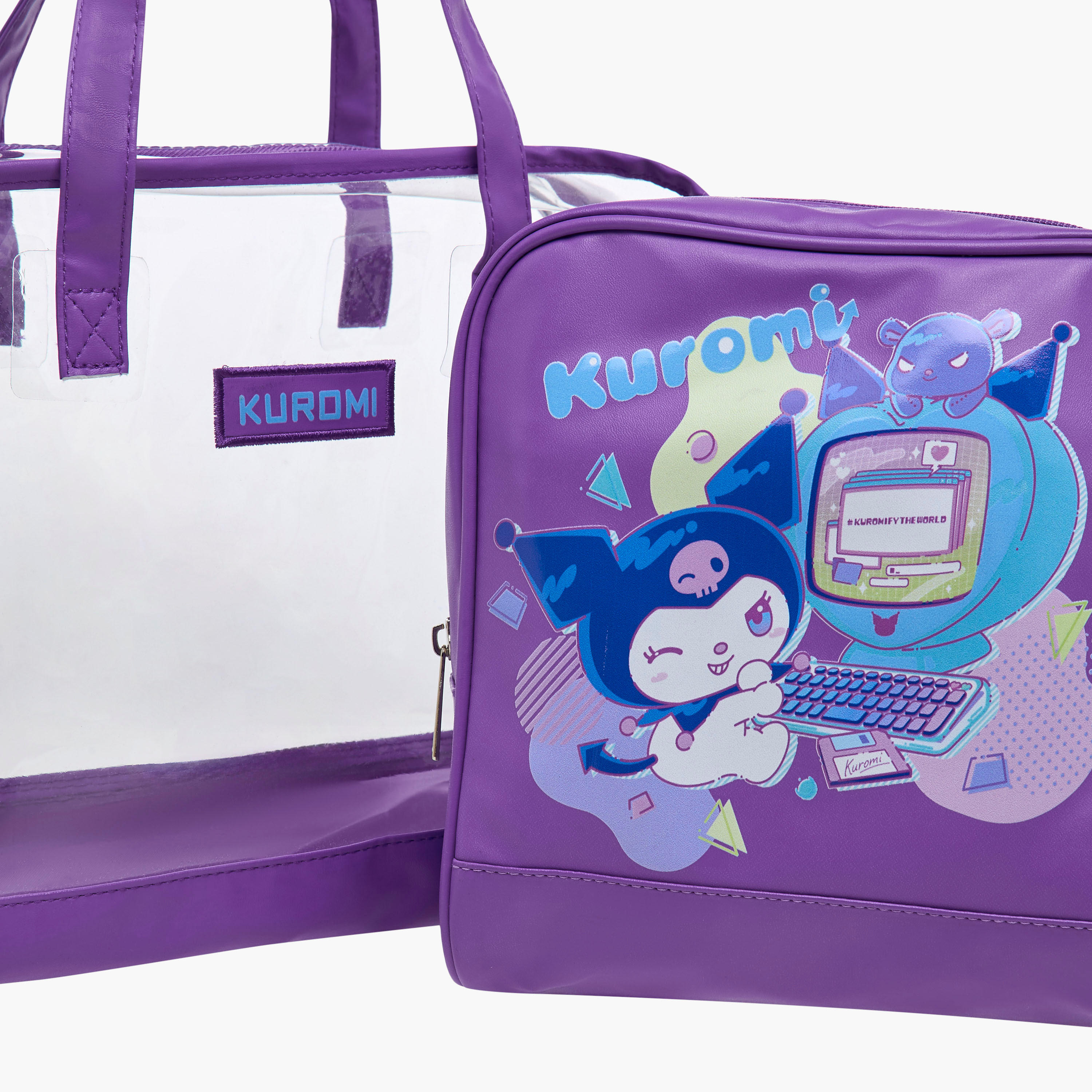 شنطة أدوات تجميل بطبعات كورومي 3 قطع من سانريو-school-lunchessentials-lunchbags-image-8