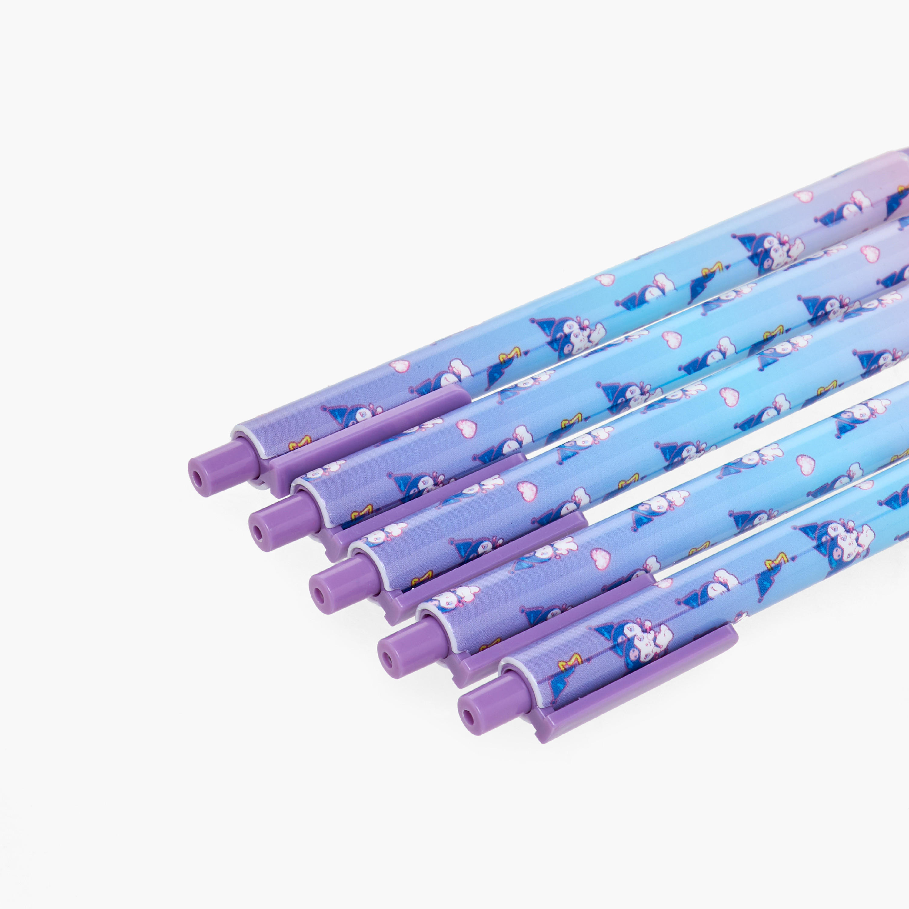 طقم أقلام بطبعات كرومي 5 قطع من سانريو-school-stationery-pensandpencils-image-3