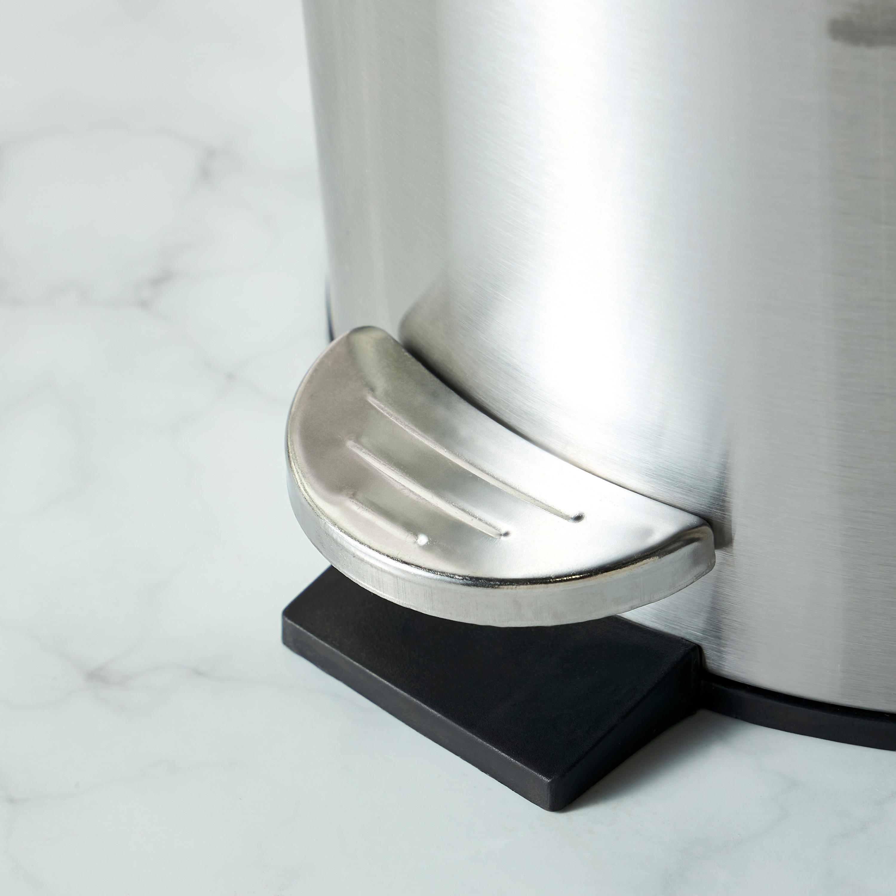 Metal Soft Close Pedal Waste Bin-household-storage-storagesolutions-storageboxesandbaskets-image-4
