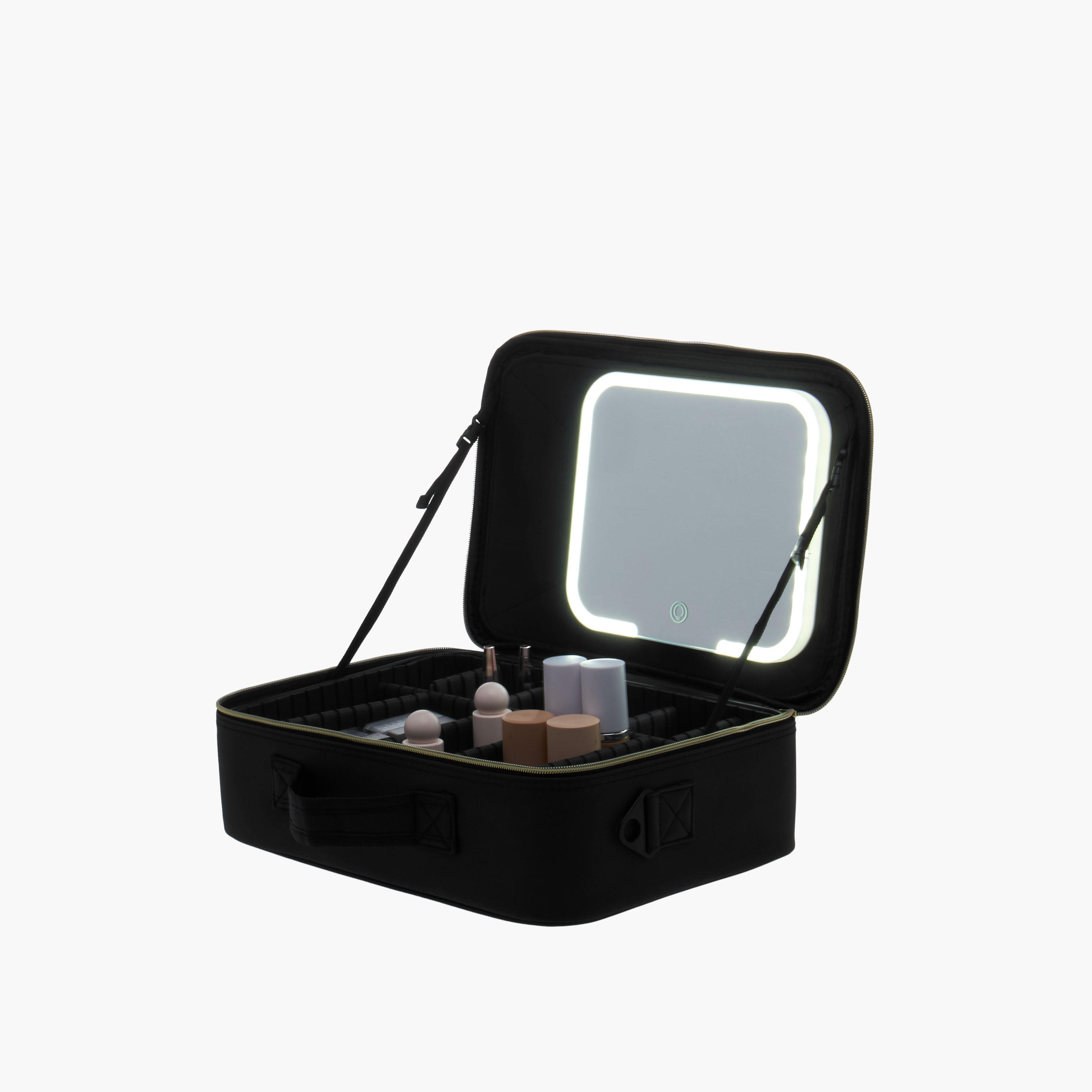 Cosmetics Storage Organiser with LED Mirror - 38x27x12 cms-household-storage-cosmeticorganizing-makeuporganizersandsets-image-7