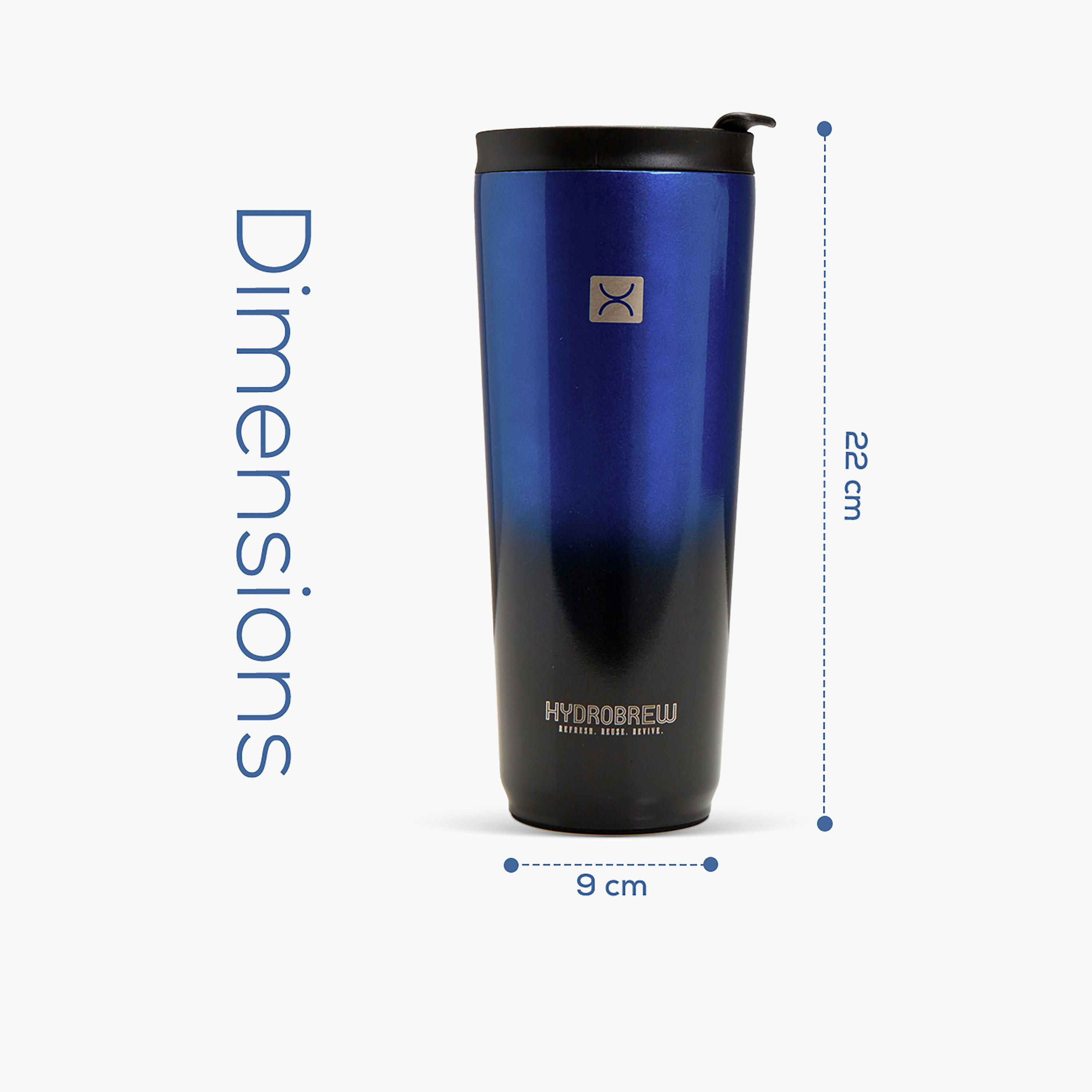 Hydrobrew Gradient Vacuum Insulated Travel Tumbler - 700 ml-school-waterbottles-image-8