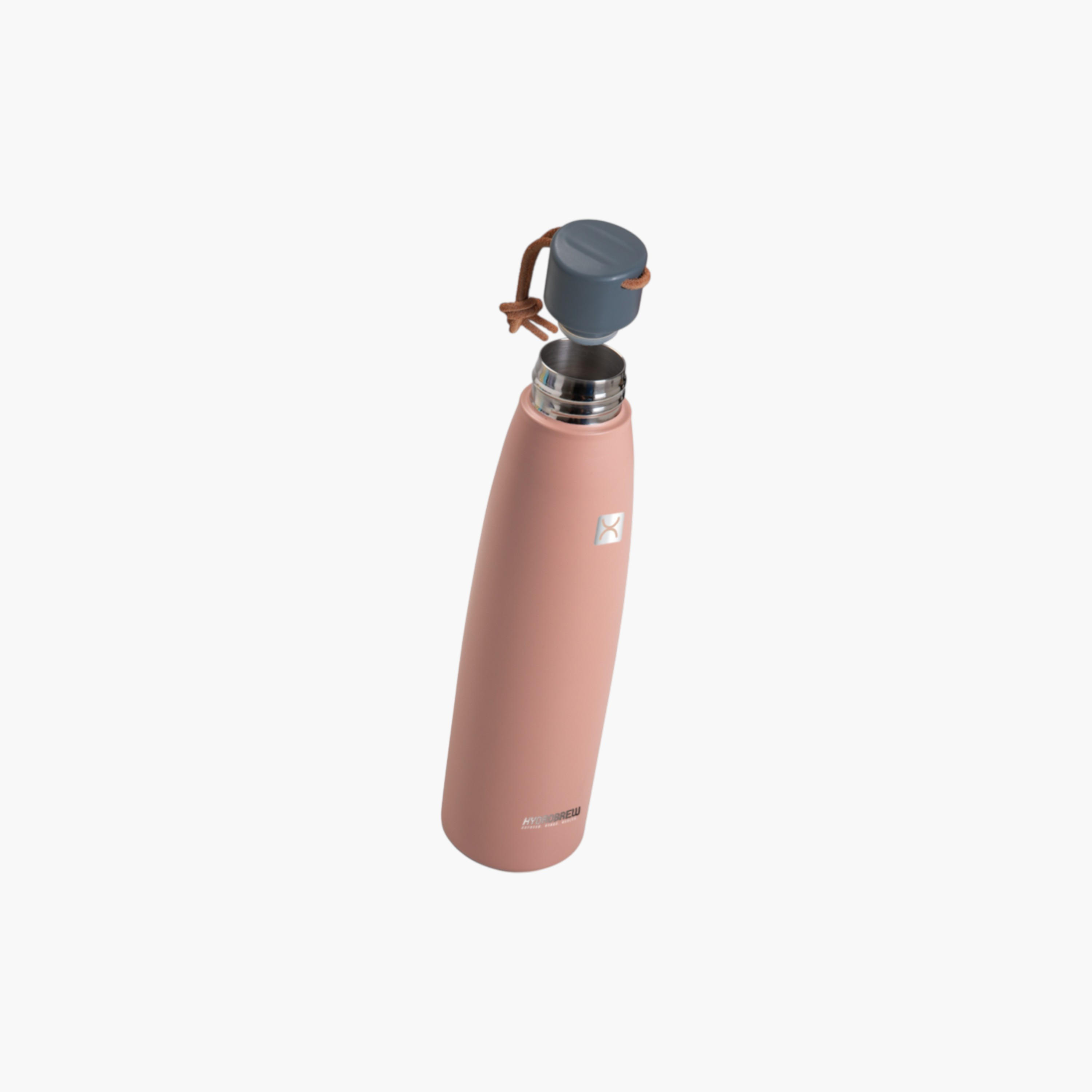 Hydrobrew Solid Vacuum Insulated Water Bottle - 500 ml-school-waterbottles-image-5