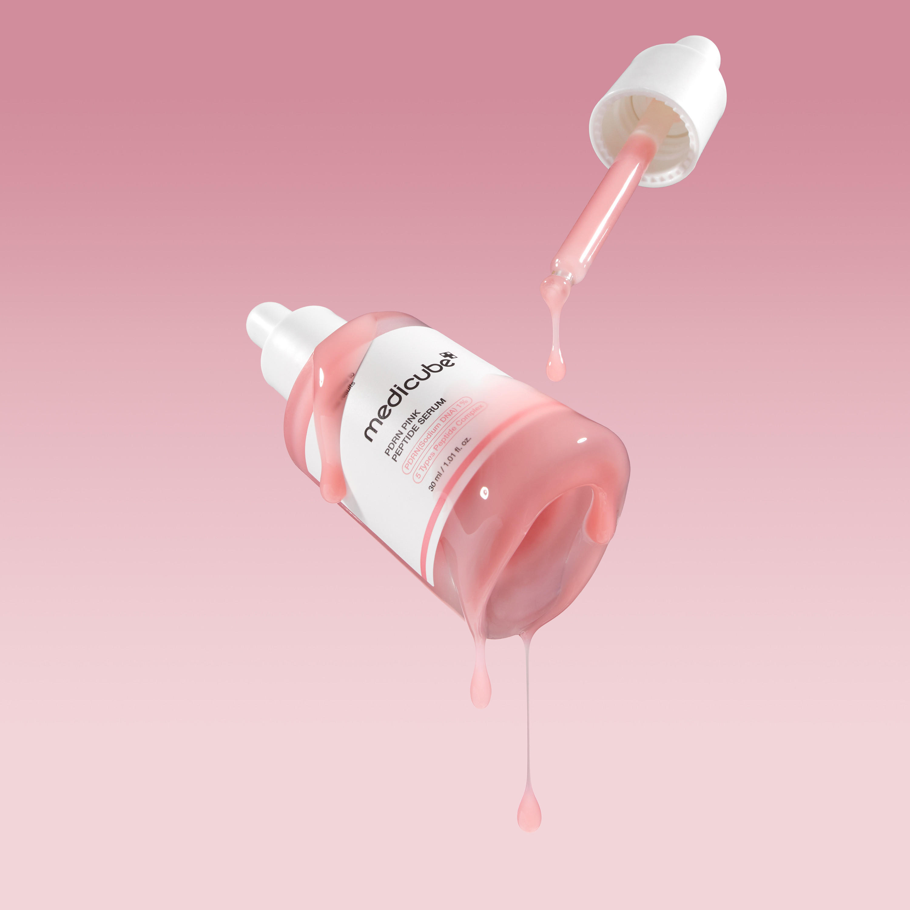 MEDICUBE Pink Peptide Serum 30ml-beautyandpersonalcare-skin-treatmentsandserums-image-3