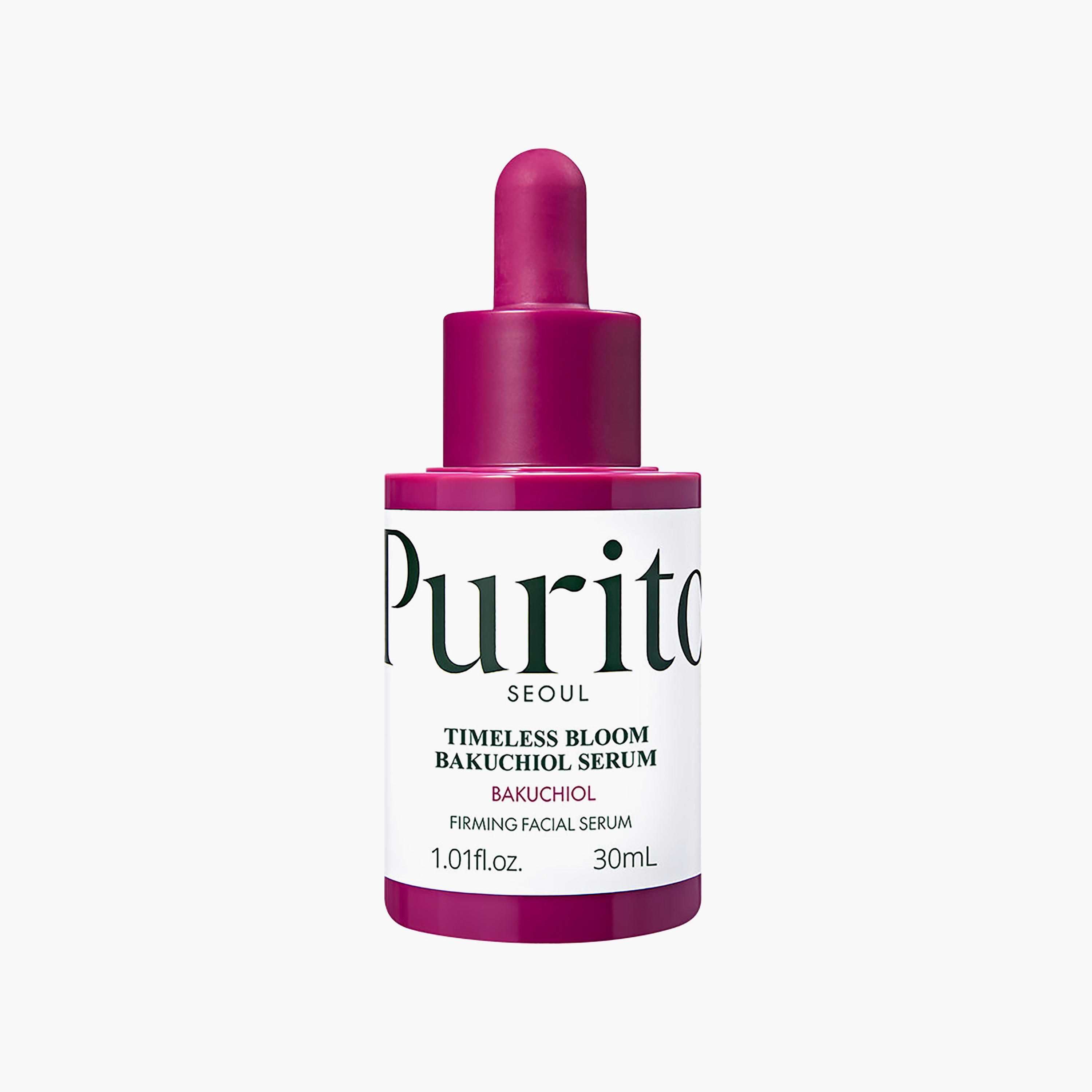 سيروم بوريتو تايم ليس بلوم باكوشيول 30 مل-beautyandpersonalcare-kbeauty-skin-treatmentsandserums-image-1